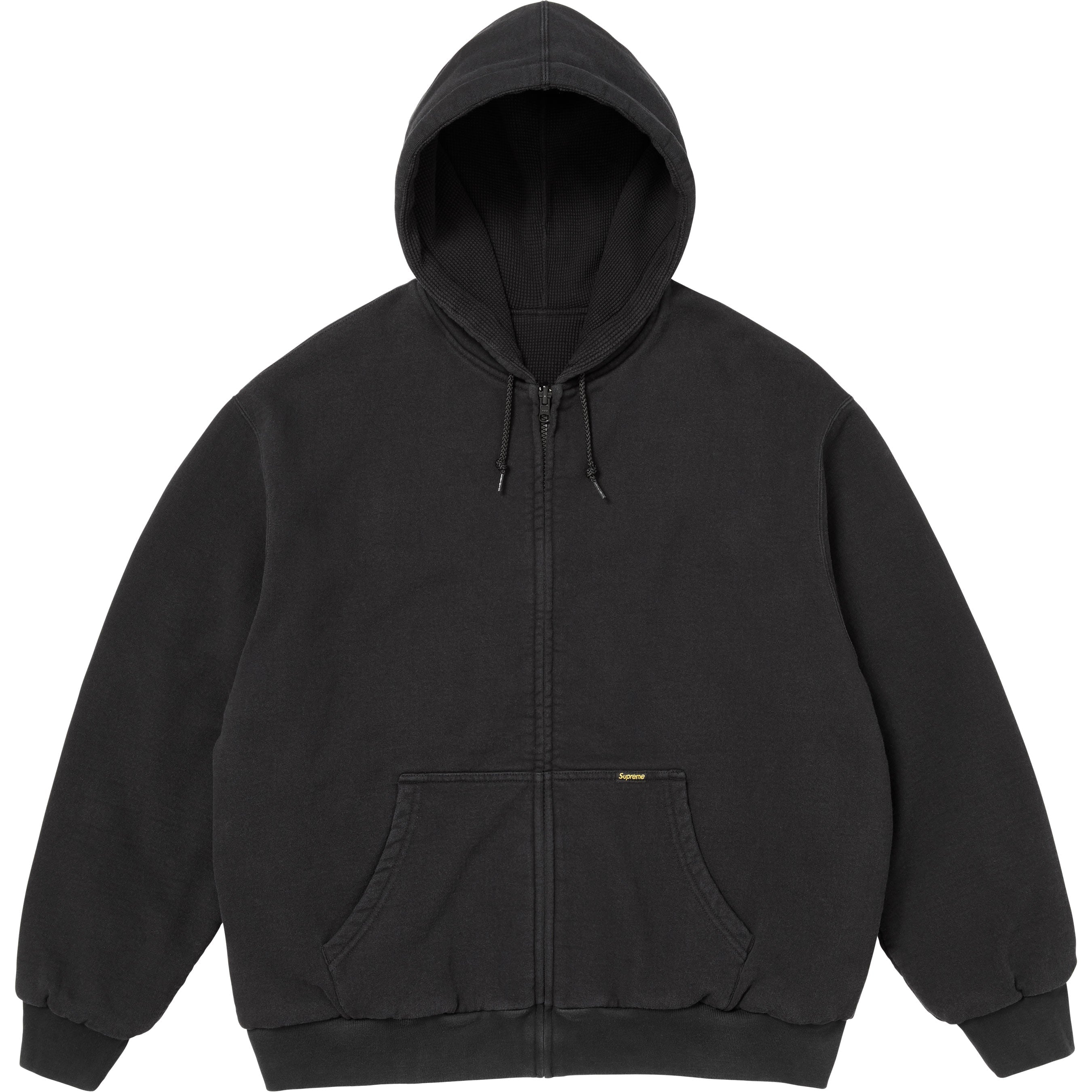 Reversible Work Zip Up Hooded Sweatshirt