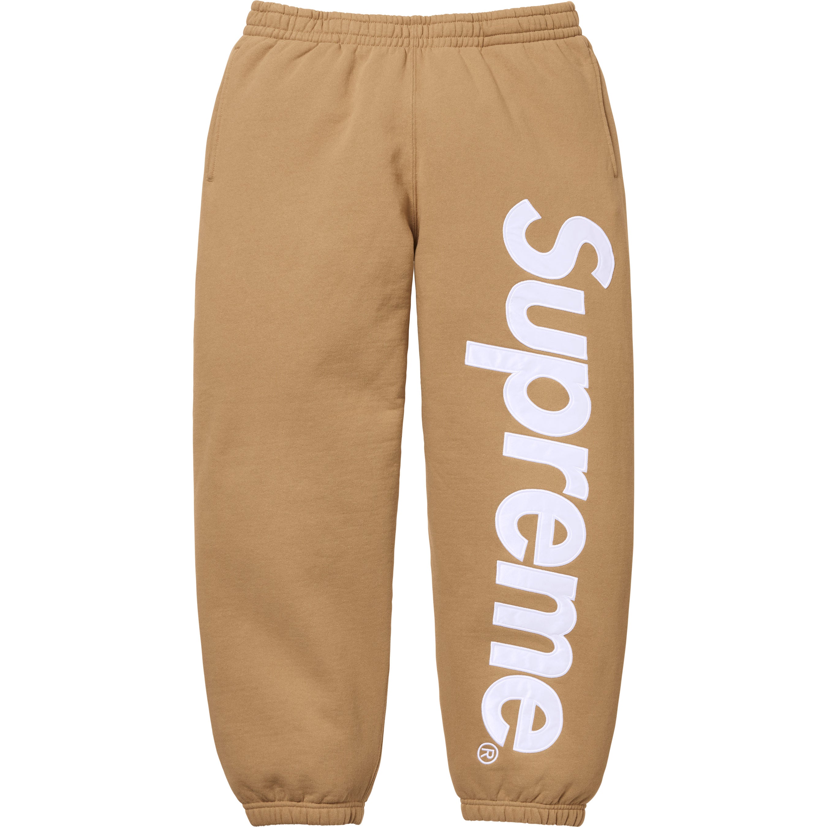 Satin Appliqué Sweatpant
