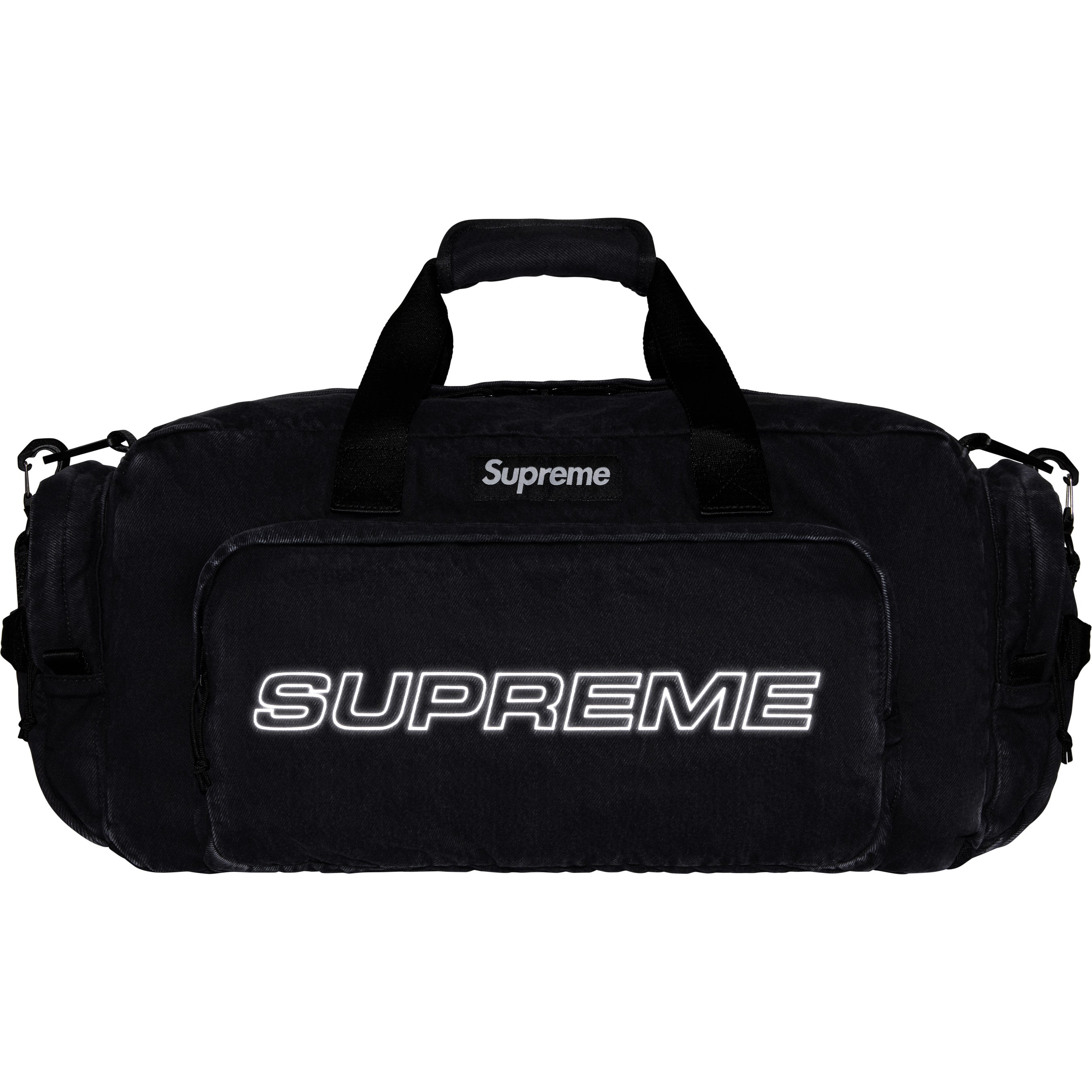 Denim Duffle Bag