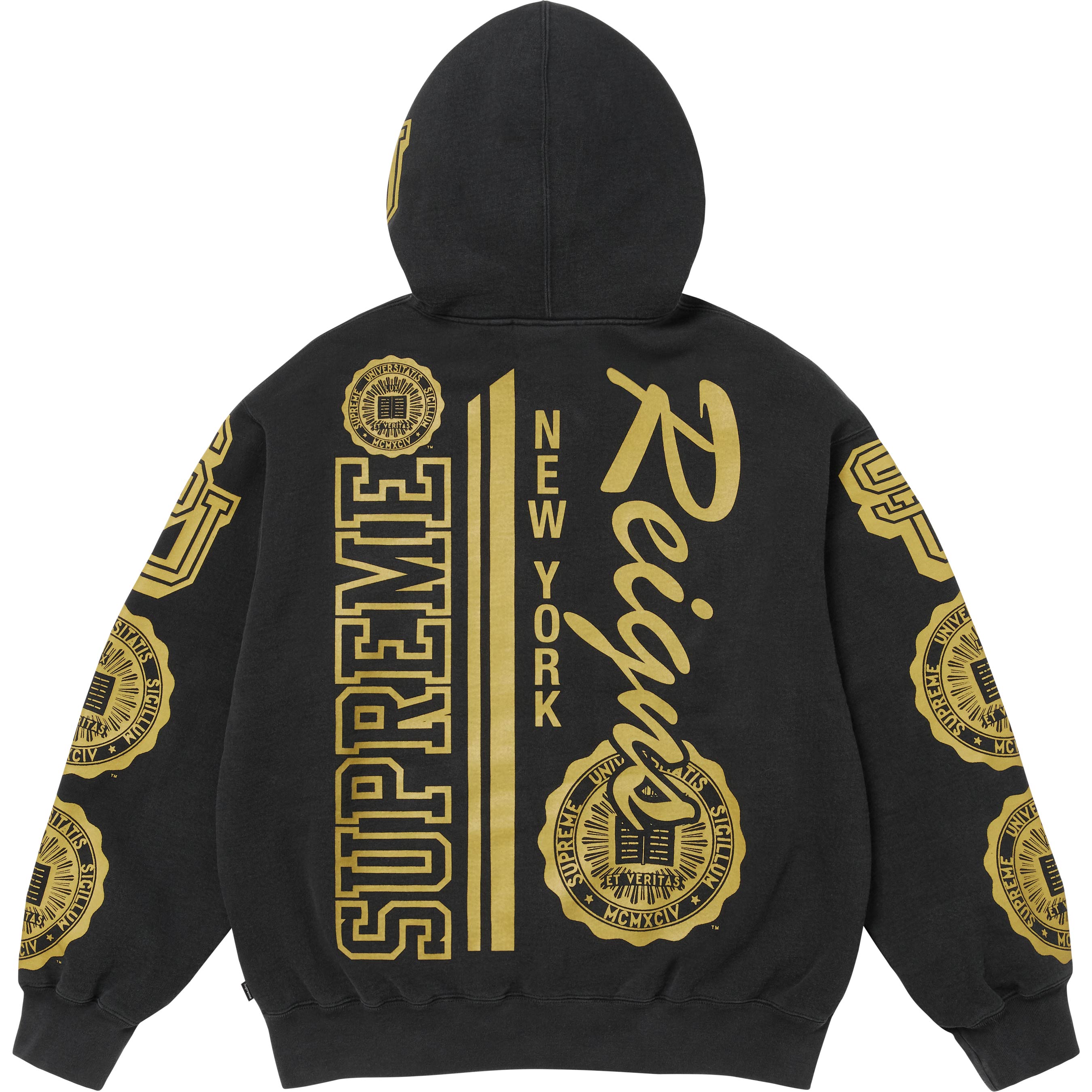 Knowledge Reigns Zip Up Hooded Sweatshirt