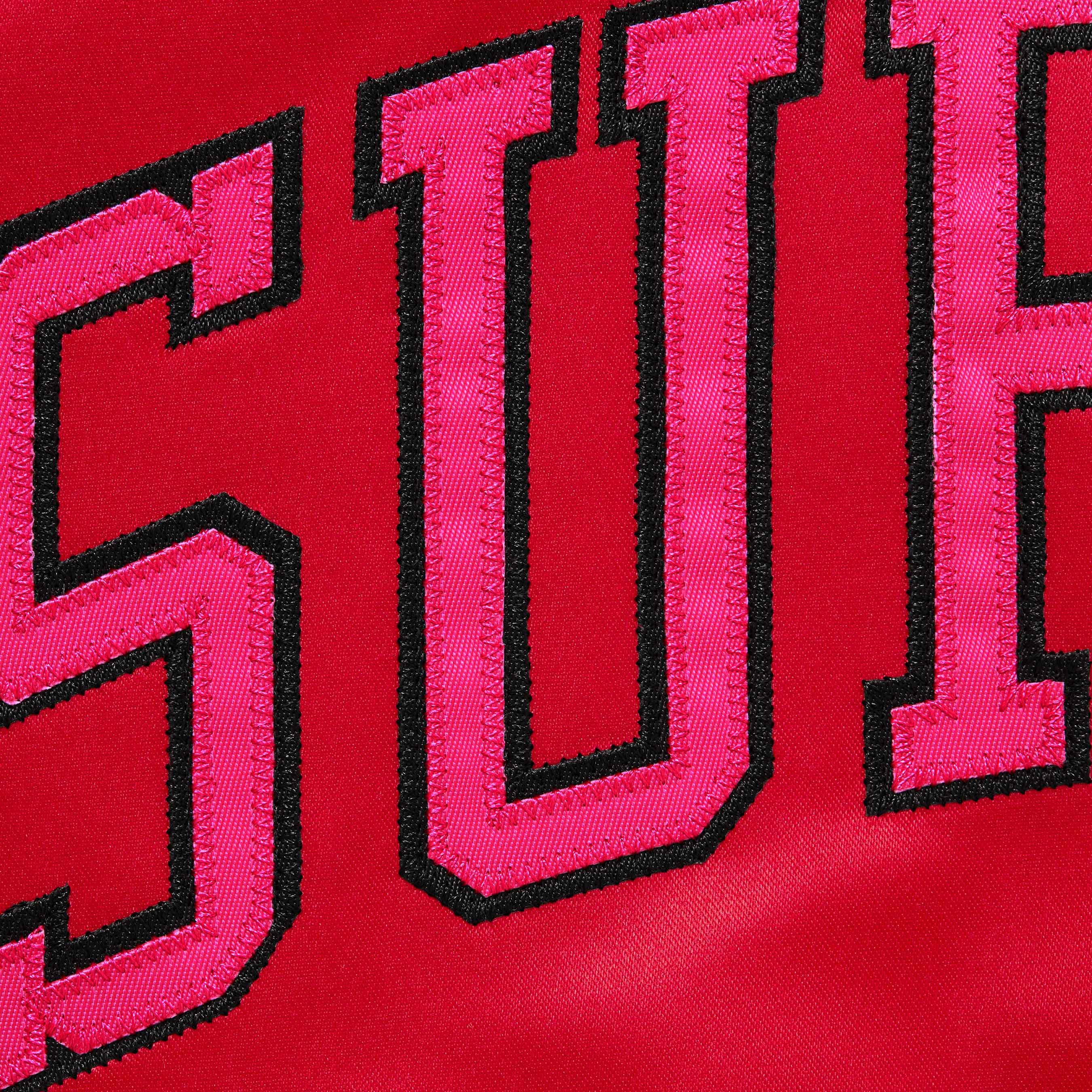 Supreme®/Mitchell & Ness® Lined Hooded Satin Varsity Jacket