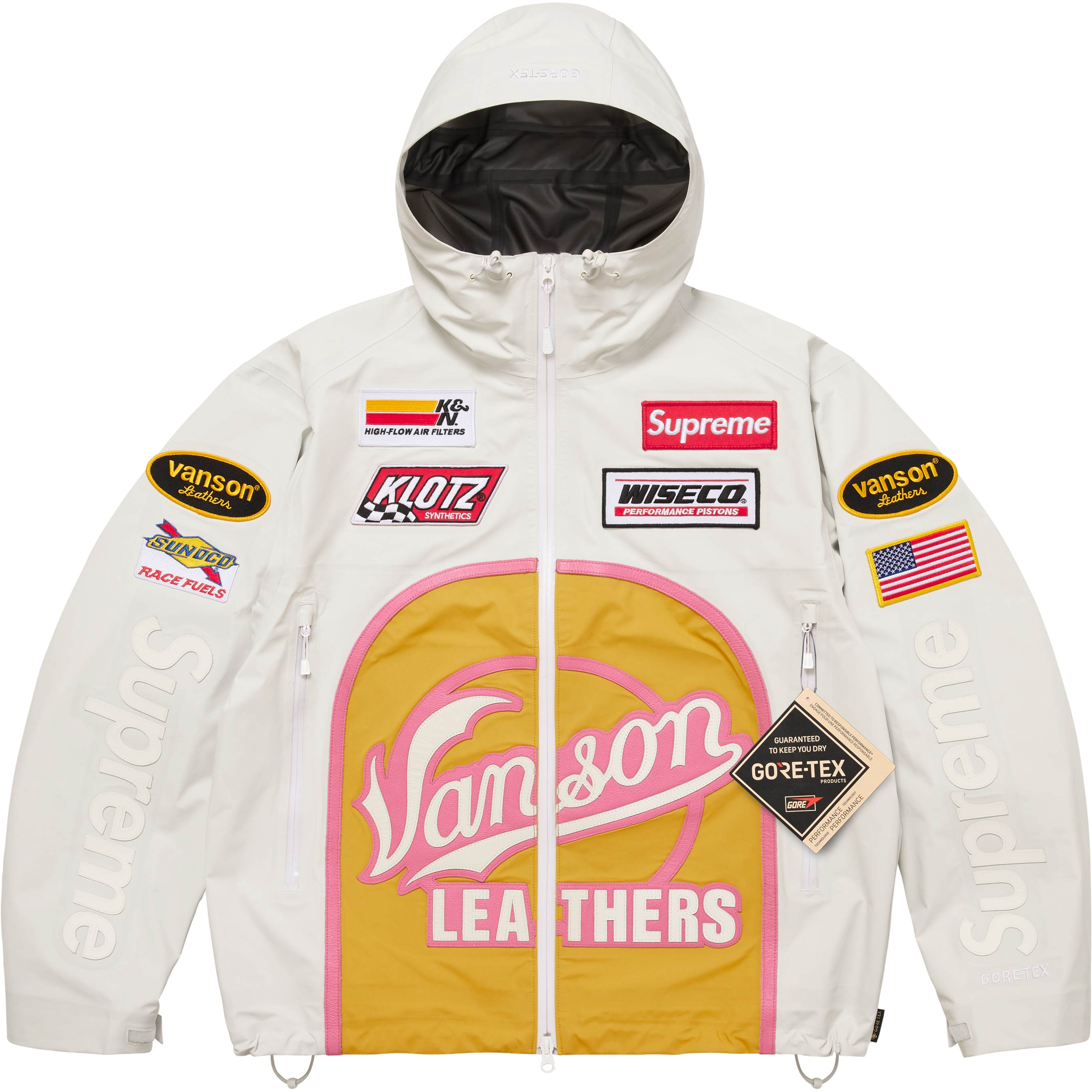 Supreme®/Vanson Leathers®/GORE-TEX Shell Jacket
