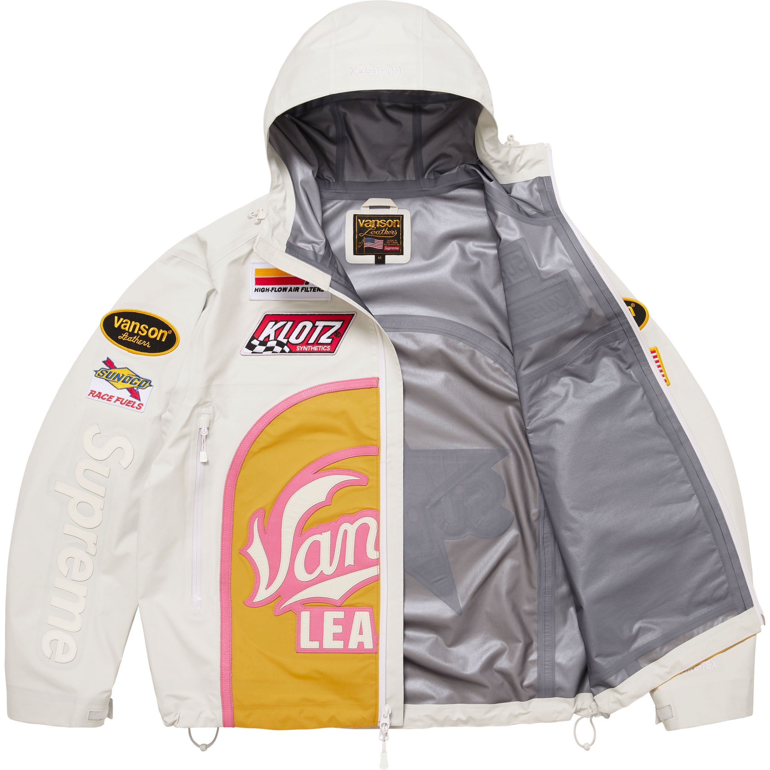 Supreme®/Vanson Leathers®/GORE-TEX Shell Jacket