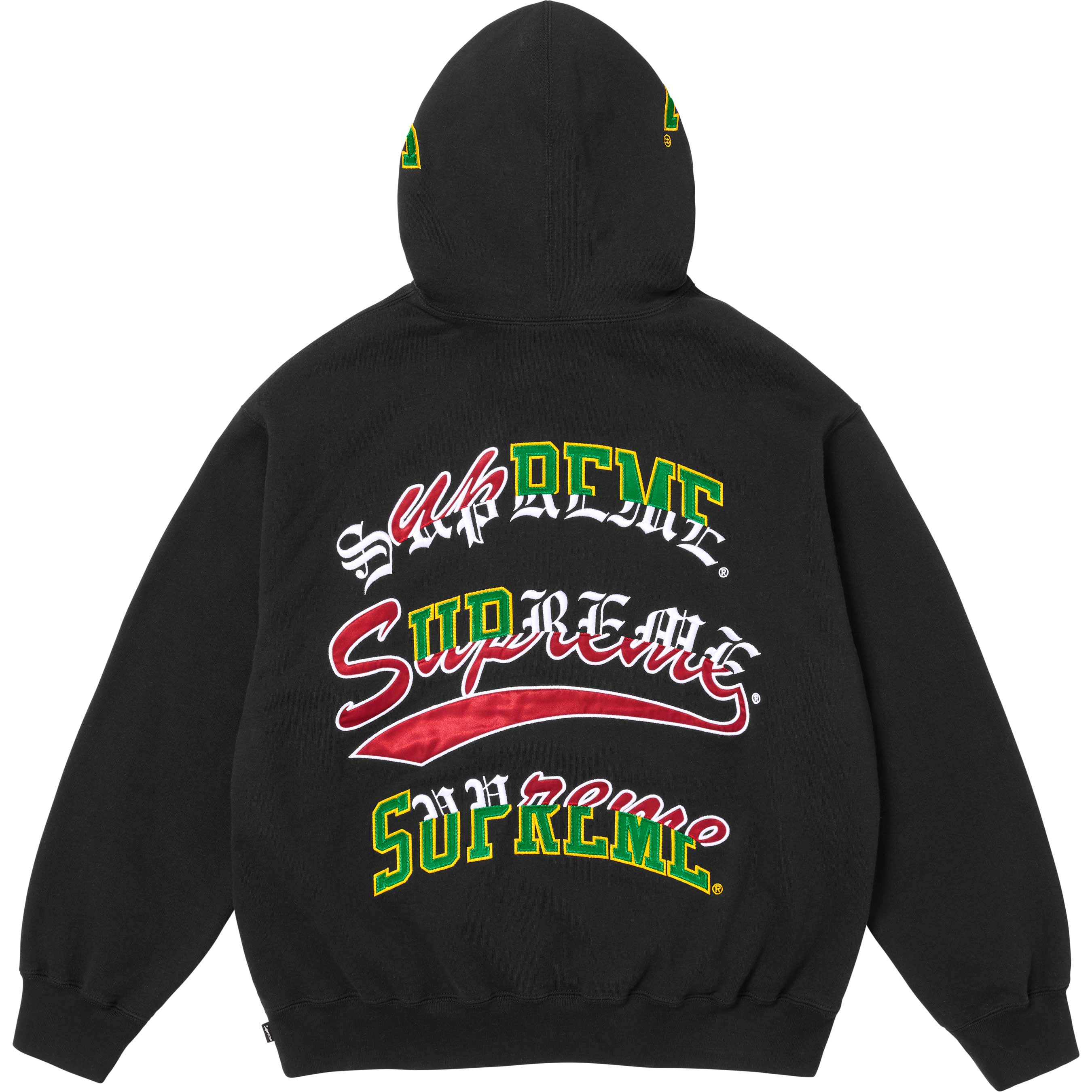 Multi Logos Hooded Sweatshirt
