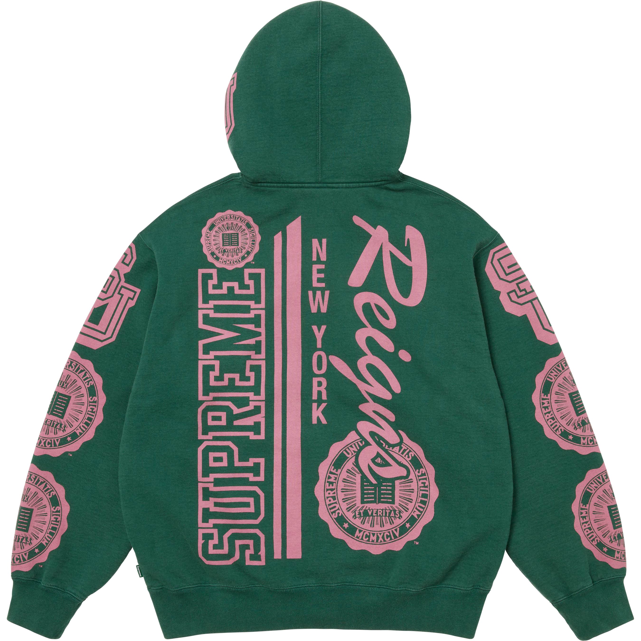 Knowledge Reigns Zip Up Hooded Sweatshirt