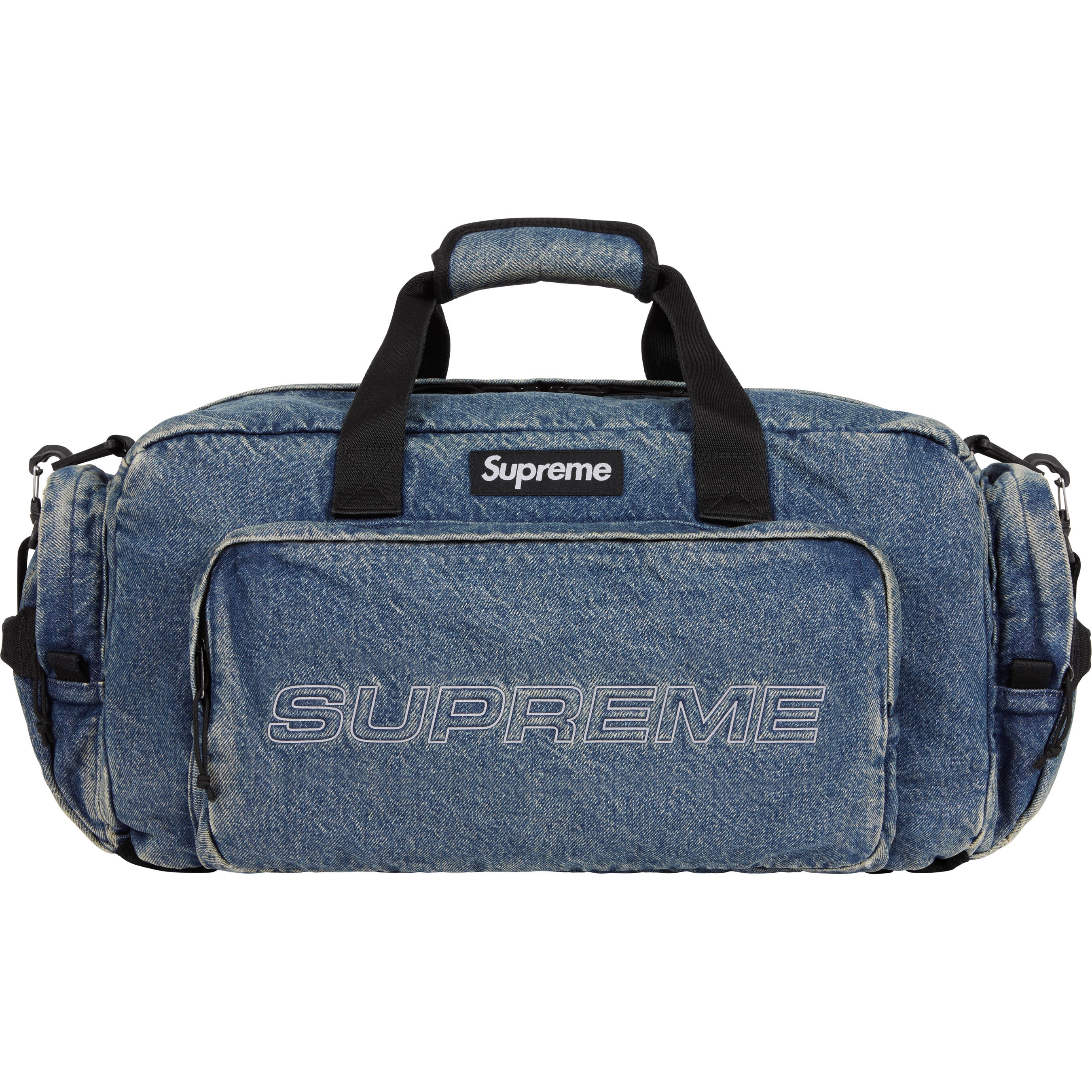 Denim Duffle Bag