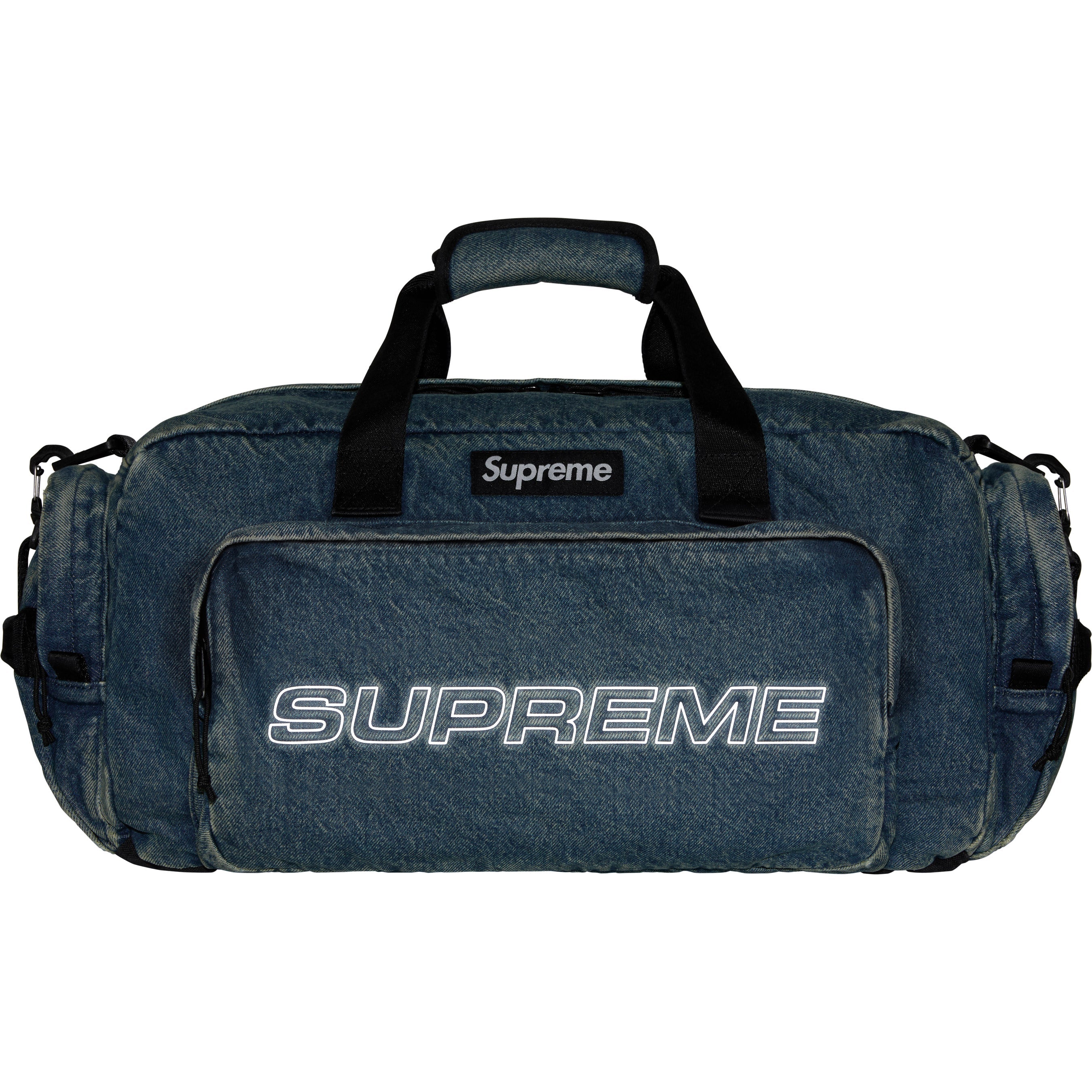 Denim Duffle Bag