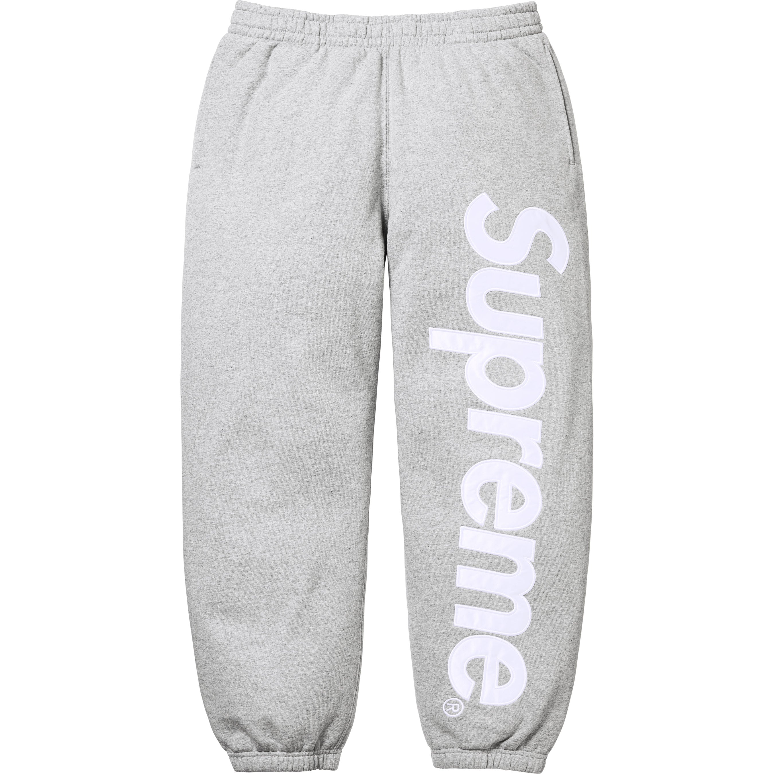 Satin Appliqué Sweatpant
