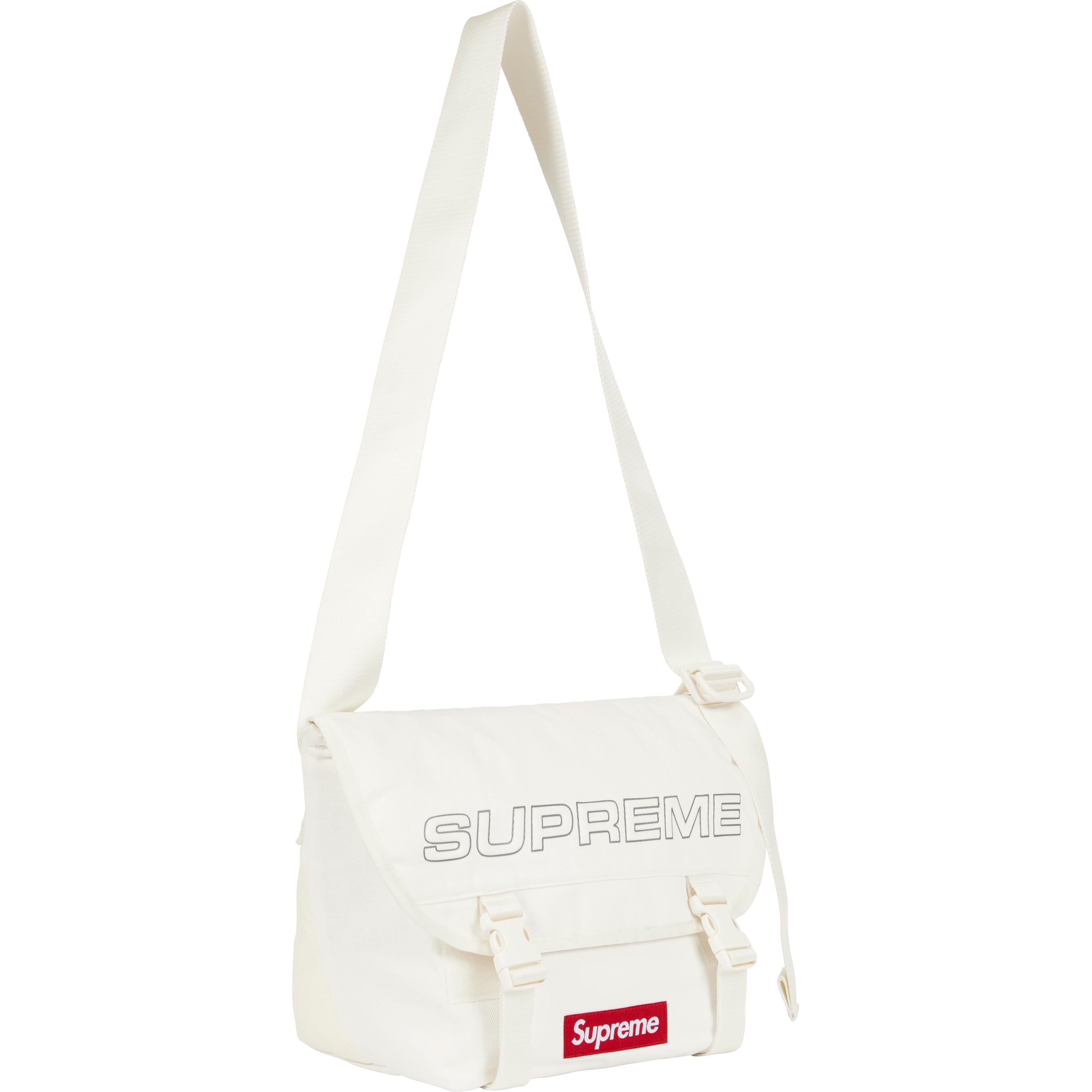 Denim Messenger Bag