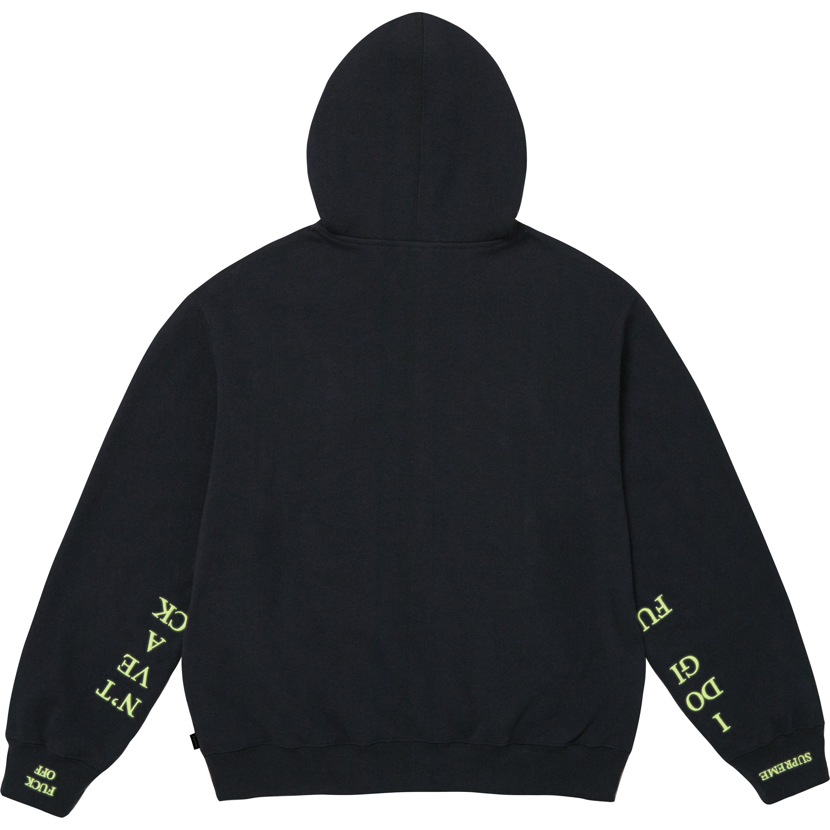 IDGAF Zip Up Hooded Sweatshirt