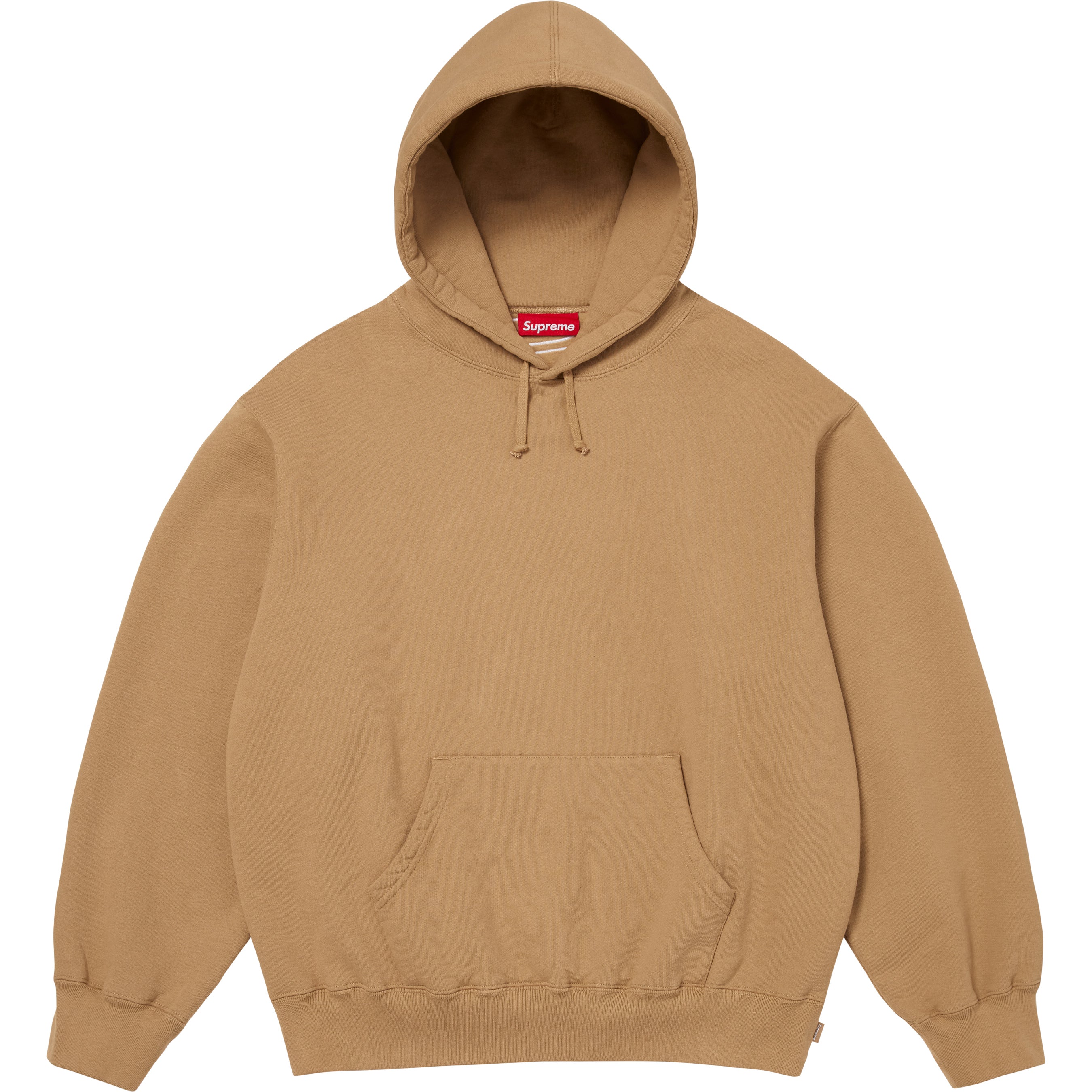 Satin Appliqué Hooded Sweatshirt