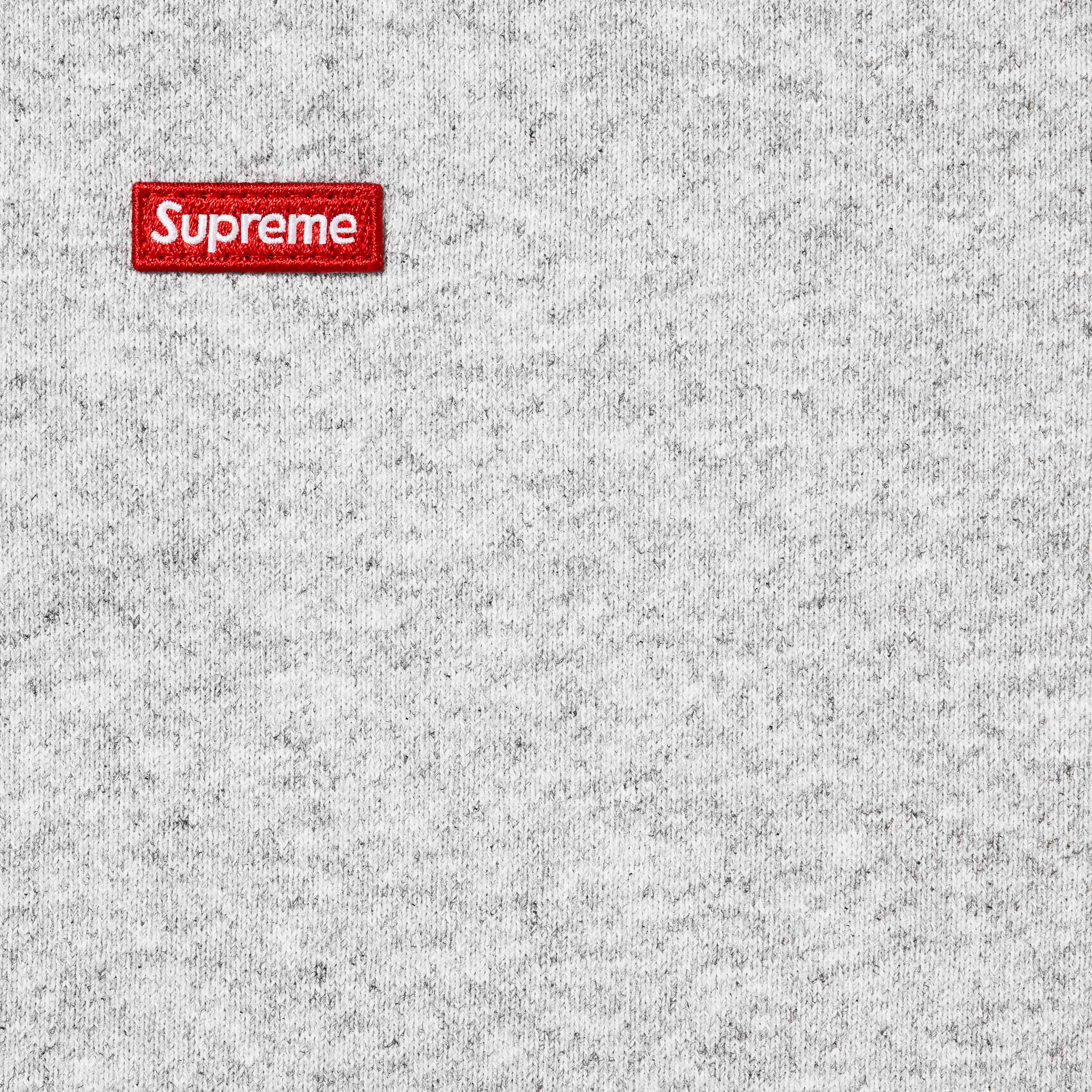 Small Box Zip Up Hooded Sweatshirt