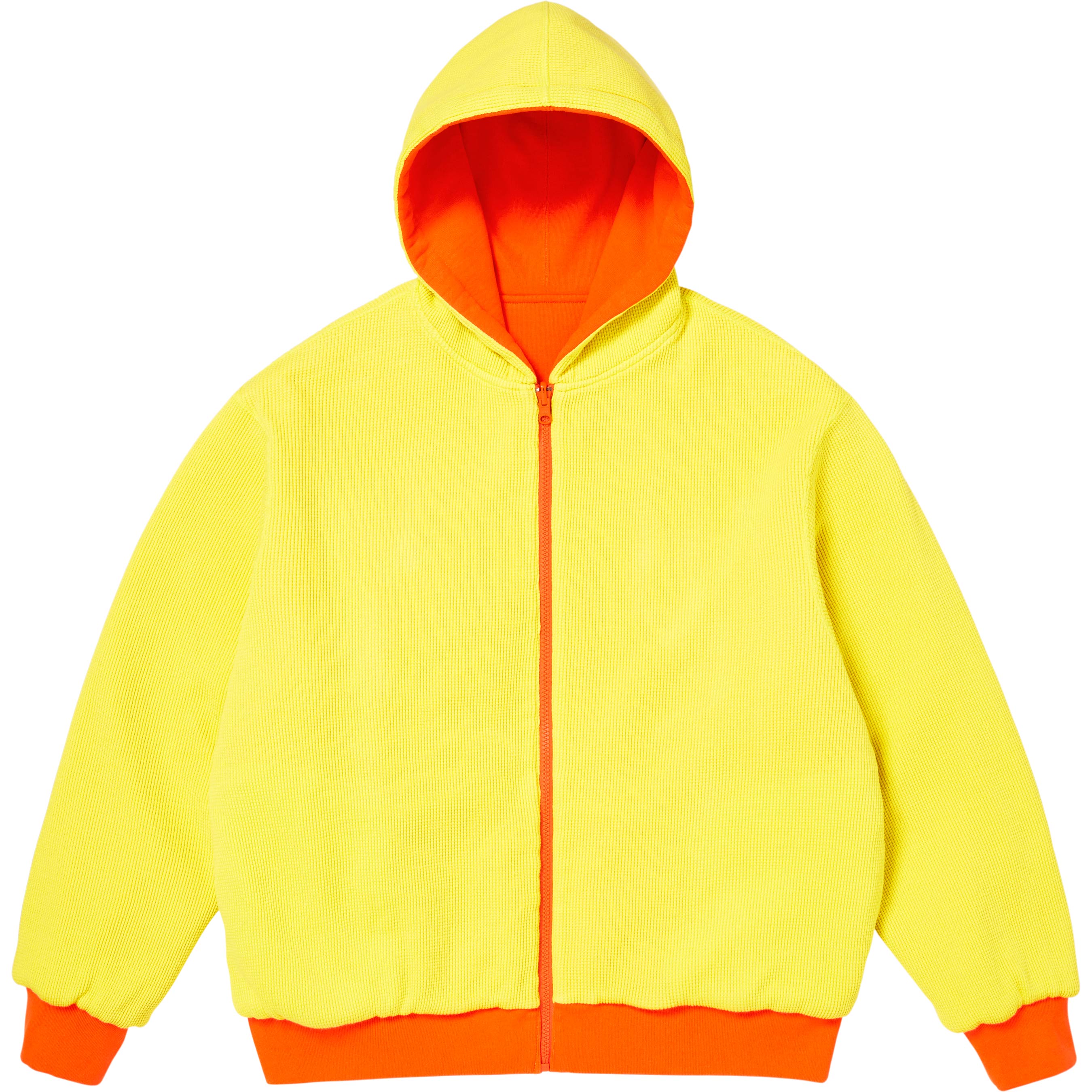 Reversible Work Zip Up Hooded Sweatshirt