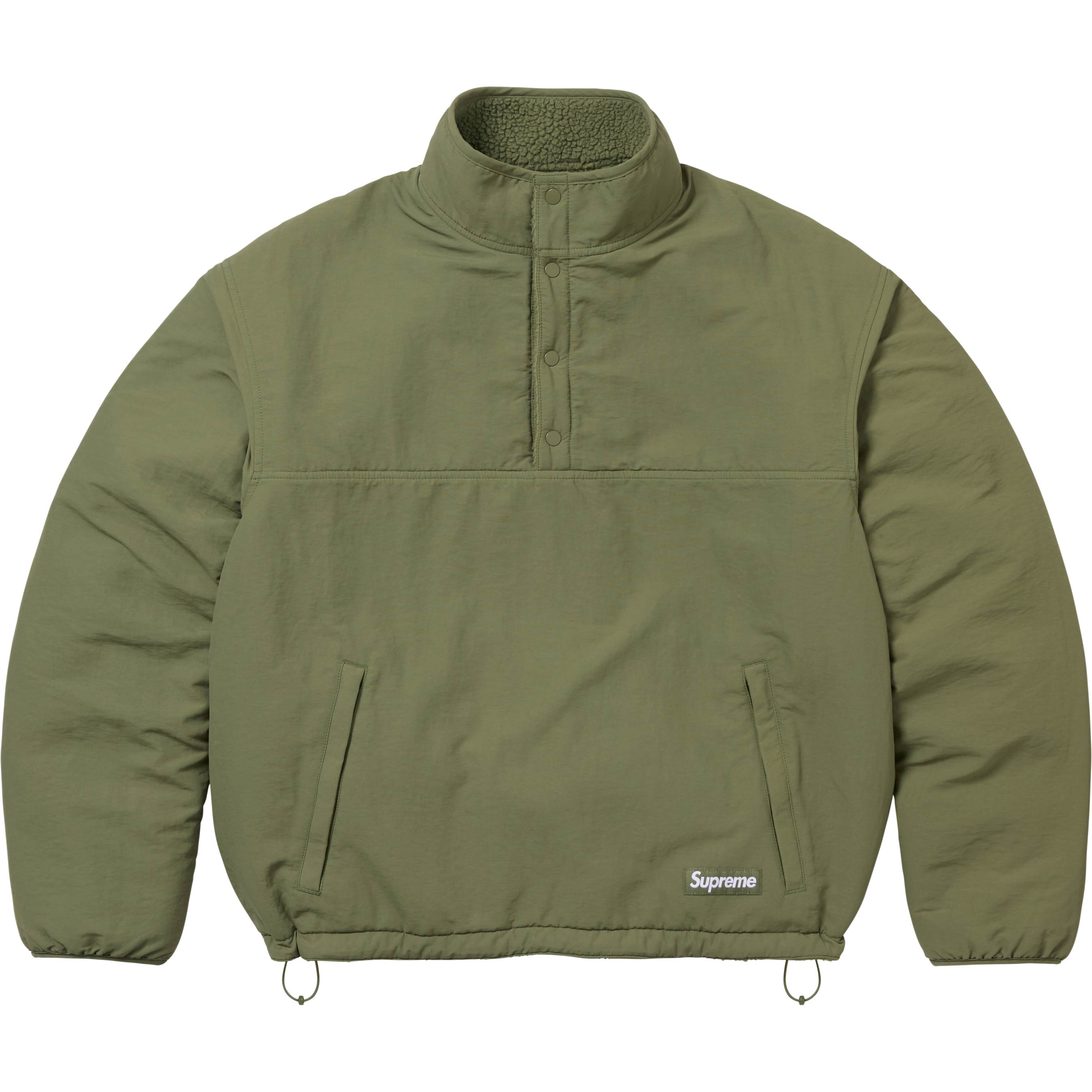 Polartec® Shearling Reversible Pullover