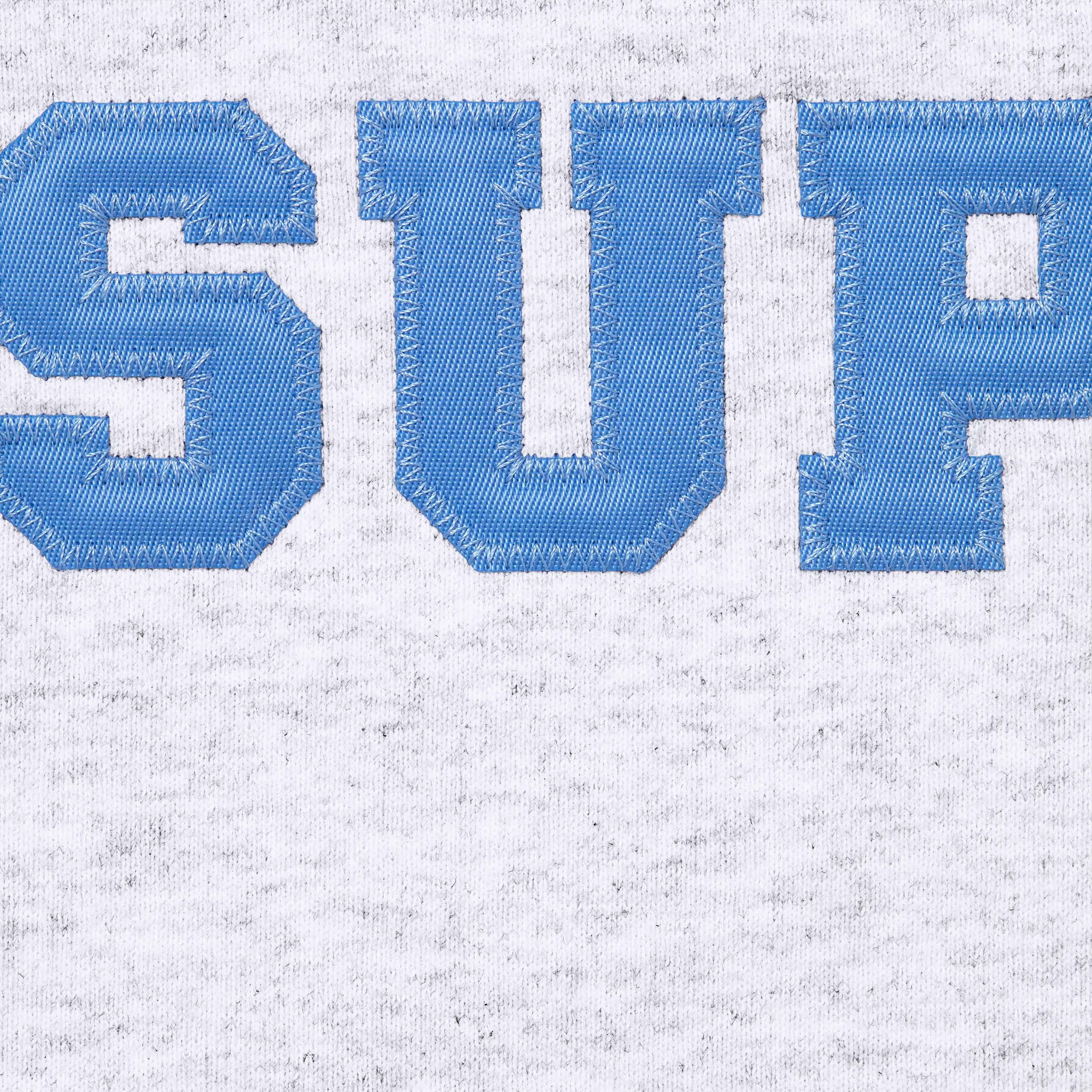 Collegiate Appliqué Zip Up Hooded Sweatshirt