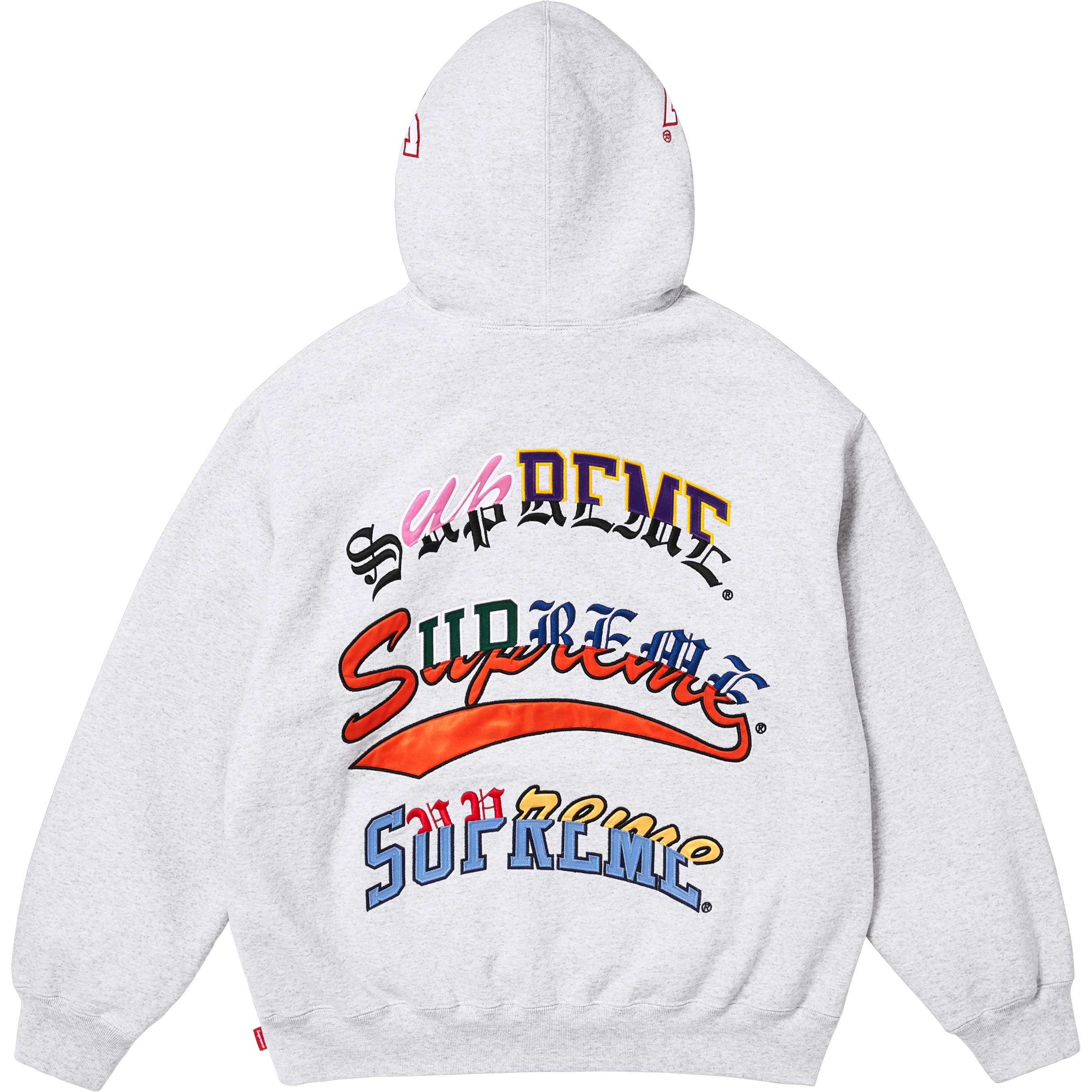 Multi Logos Hooded Sweatshirt