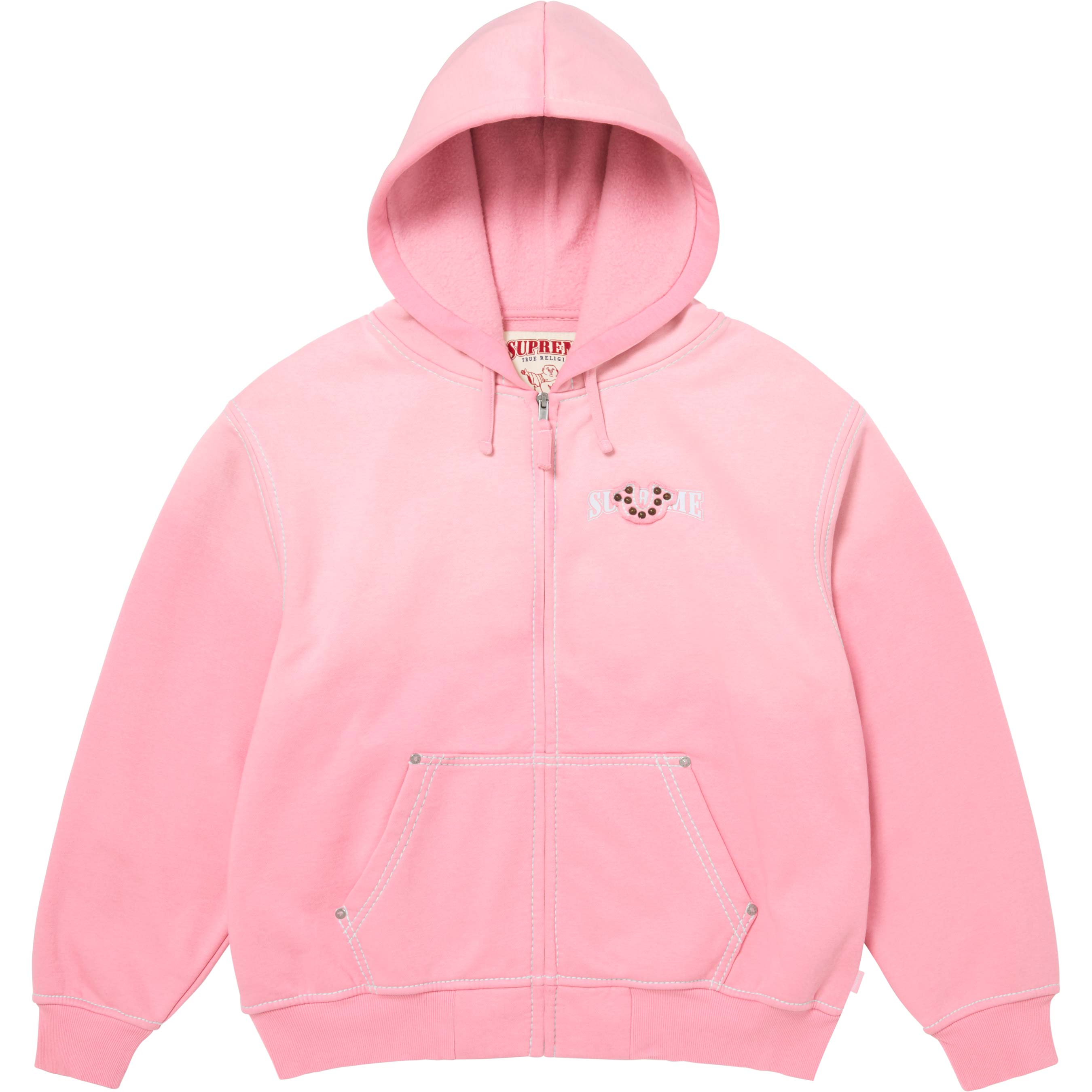 Supreme®/True Religion® Zip Up Hooded Sweatshirt