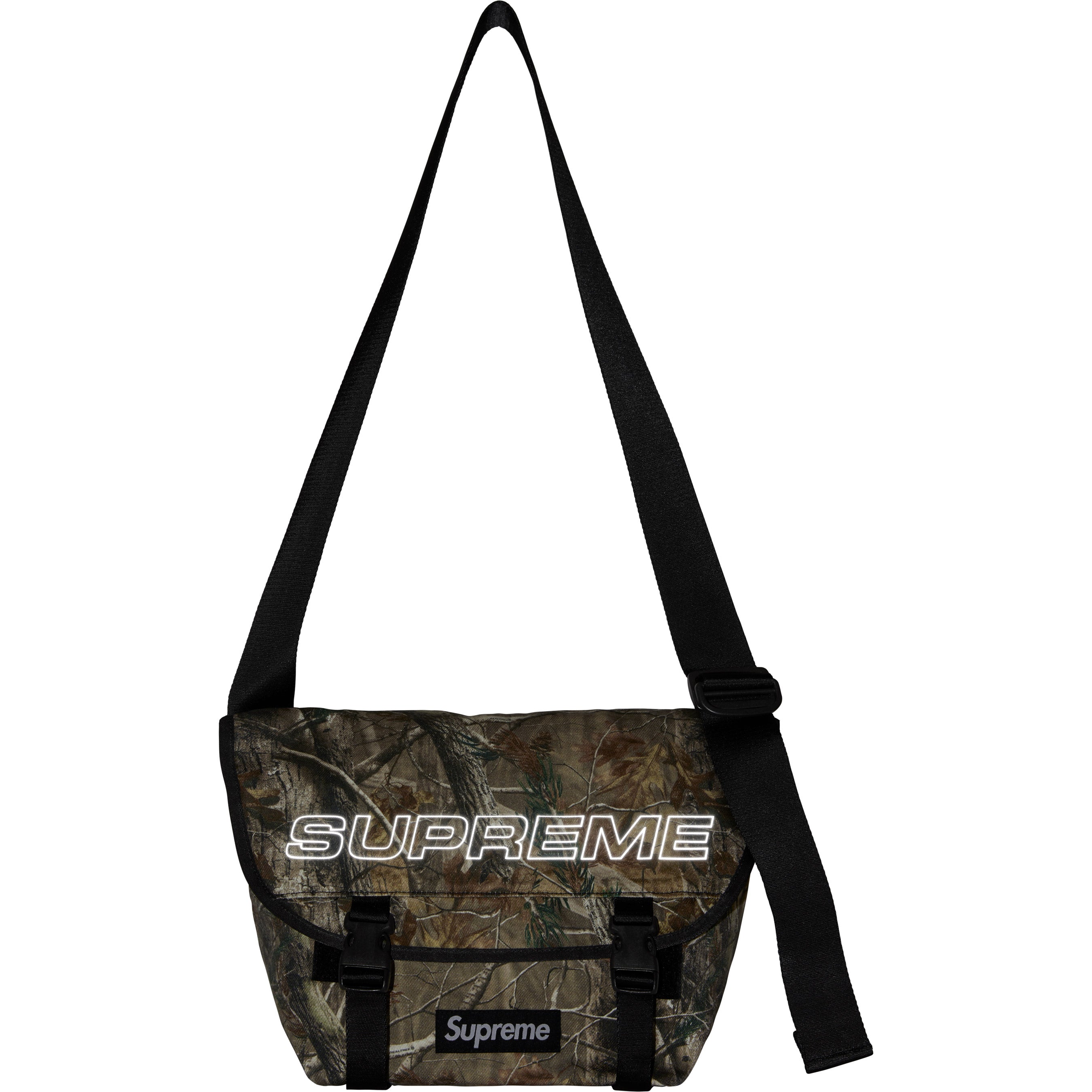 Denim Messenger Bag