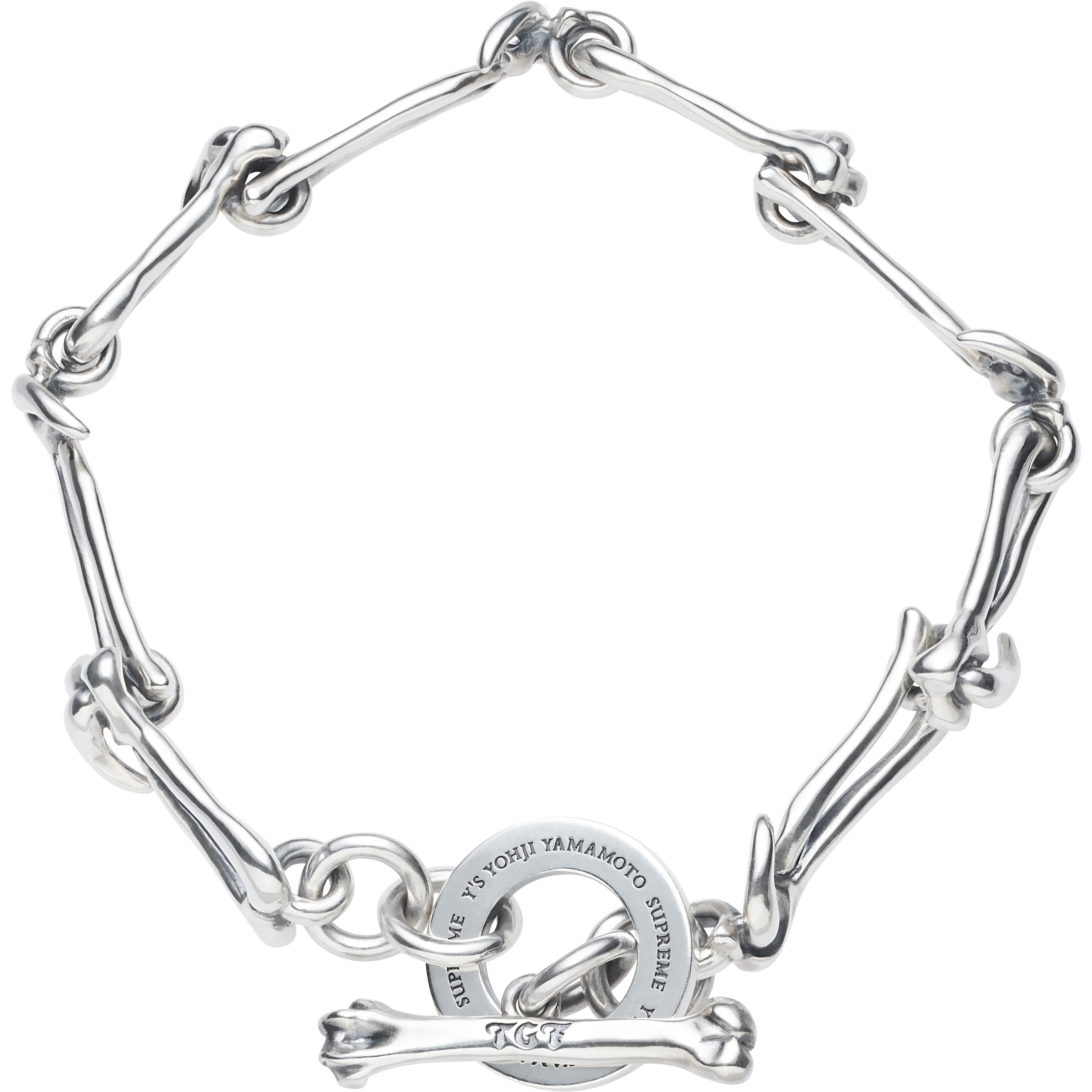 Supreme®/Y’s Silver Bracelet