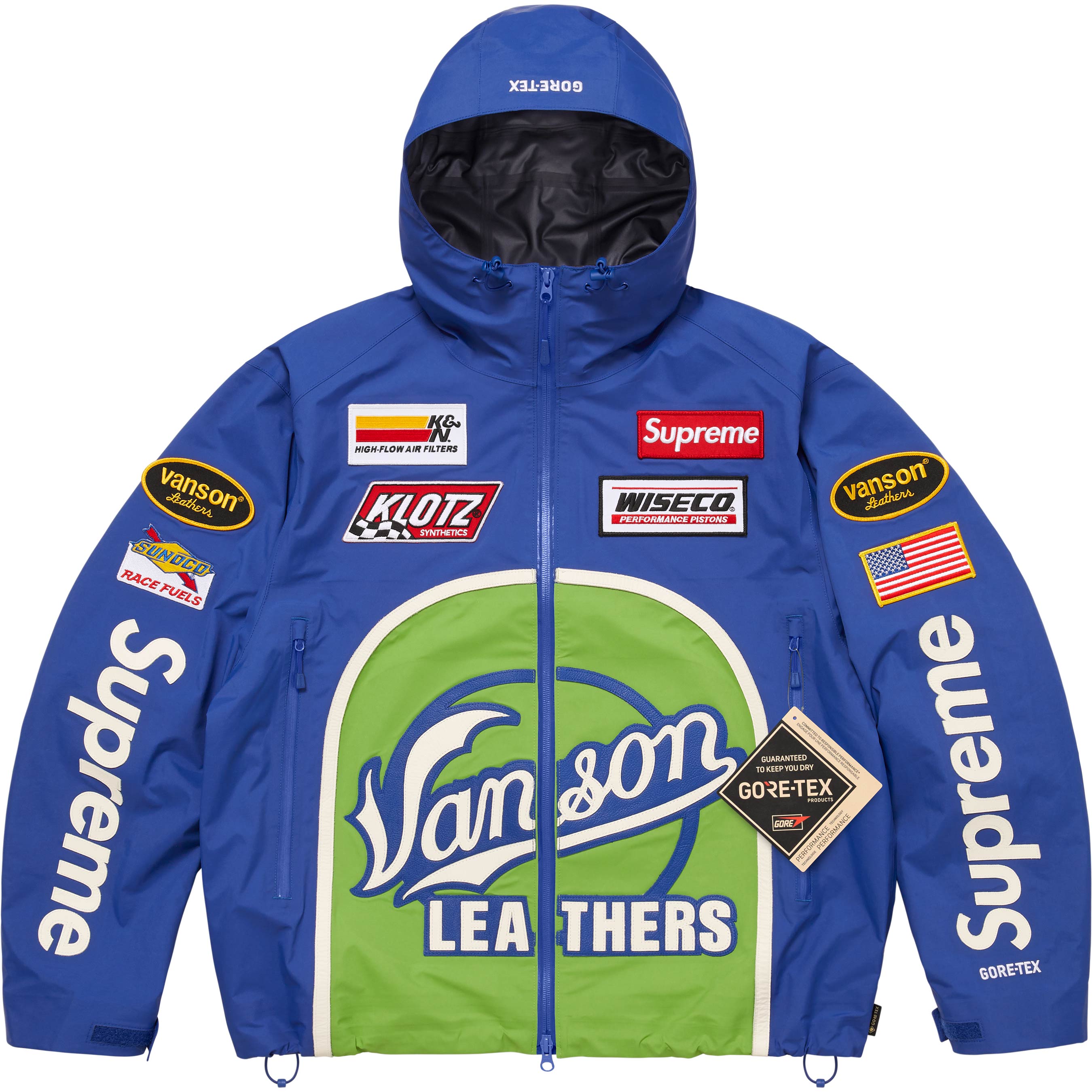 Supreme®/Vanson Leathers®/GORE-TEX Shell Jacket