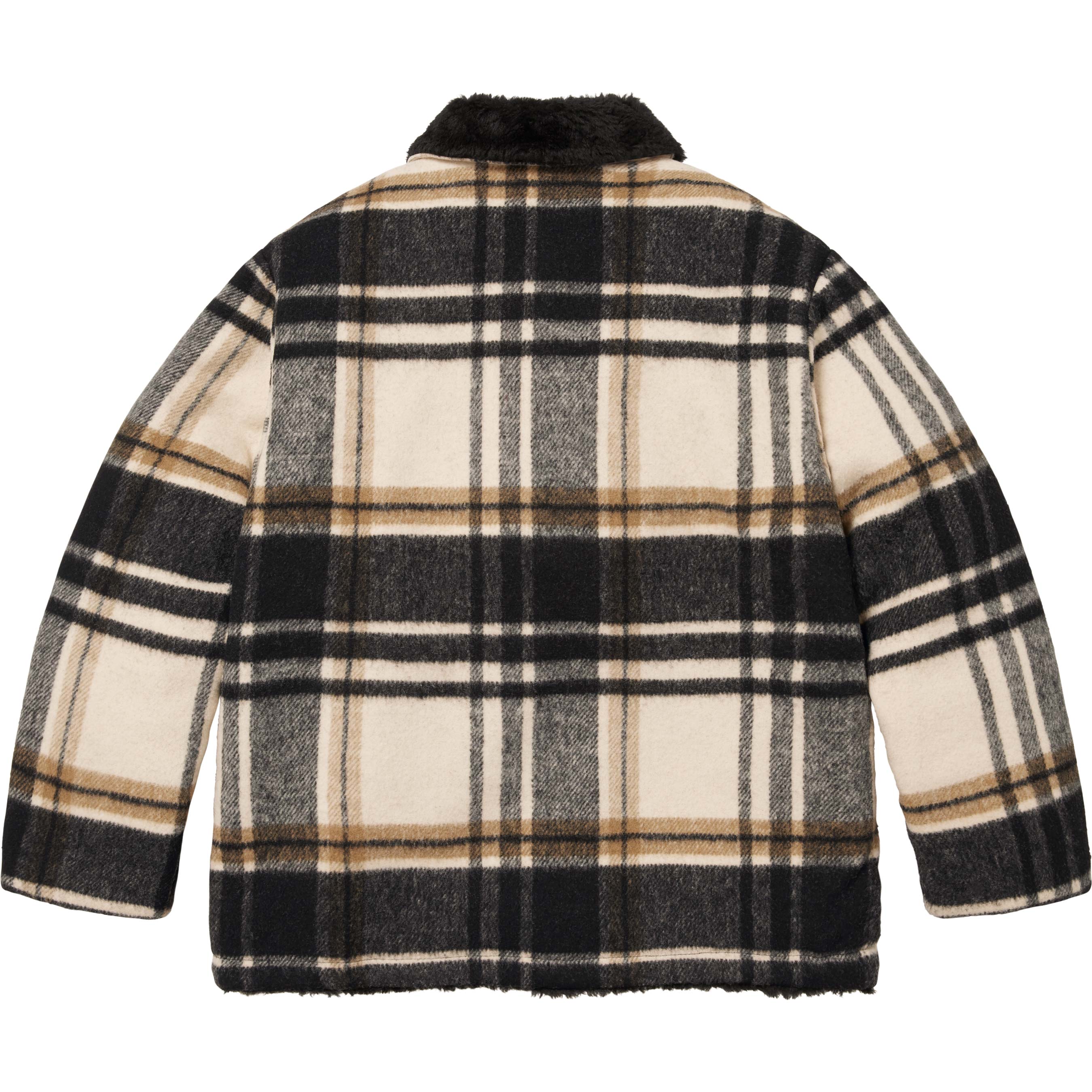 Plaid Car Coat