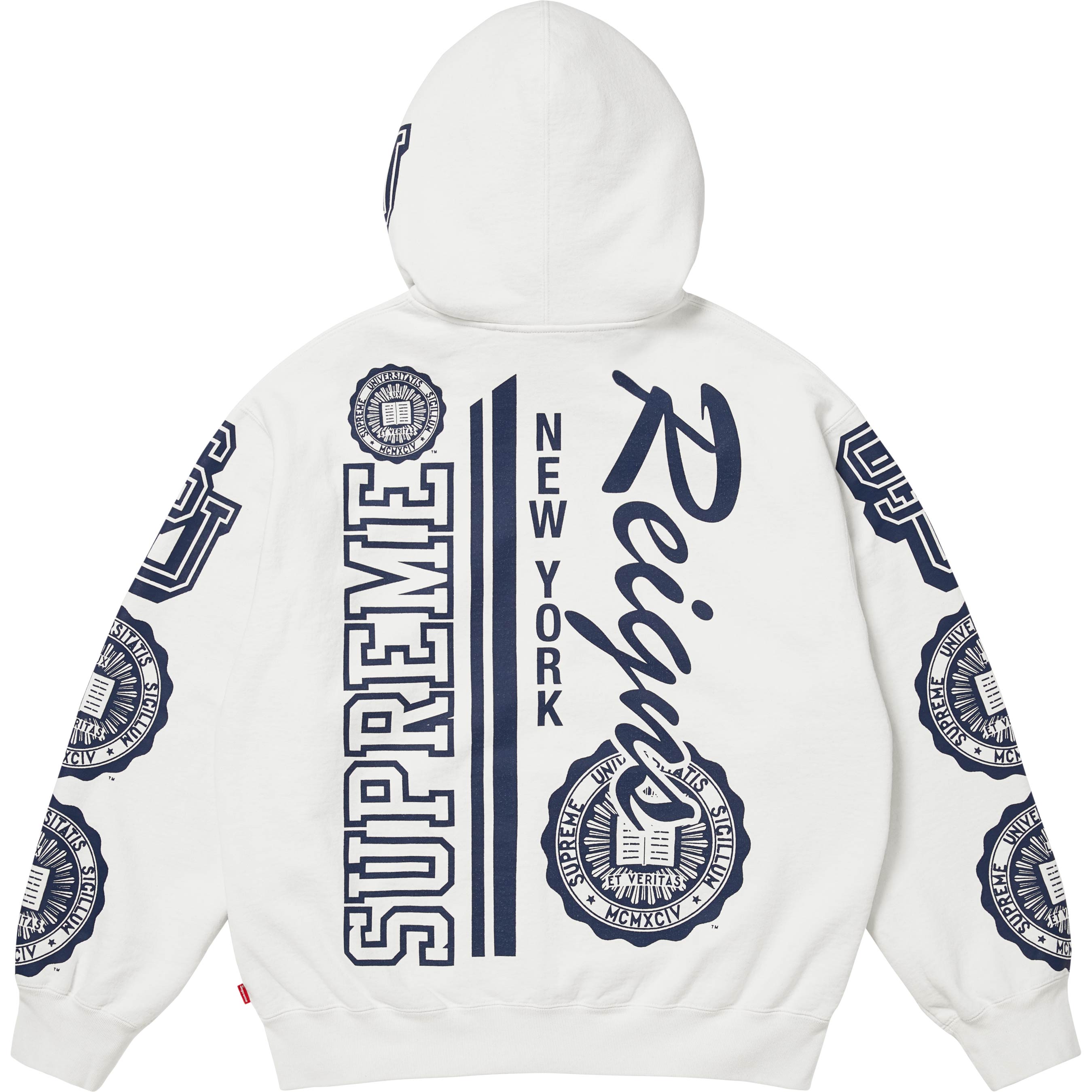 Knowledge Reigns Zip Up Hooded Sweatshirt
