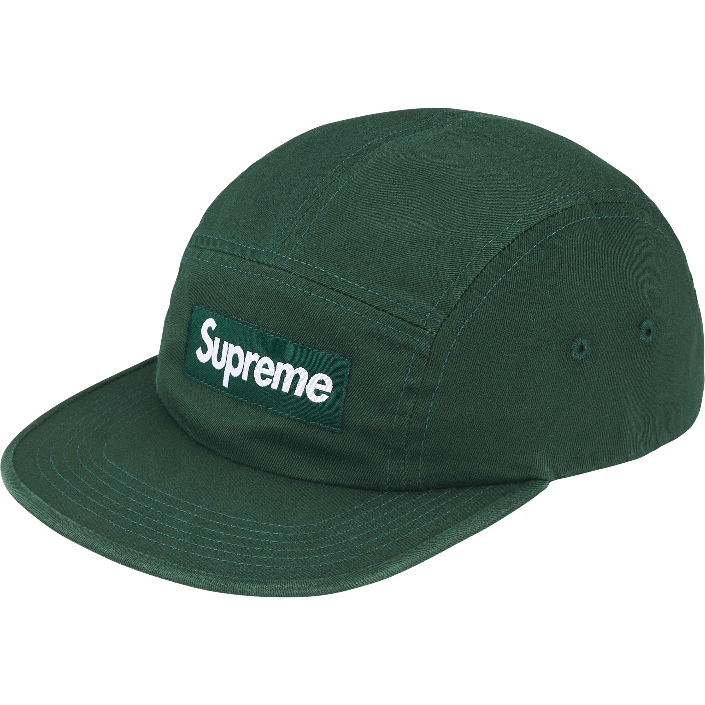 Washed Chino Twill Camp Cap