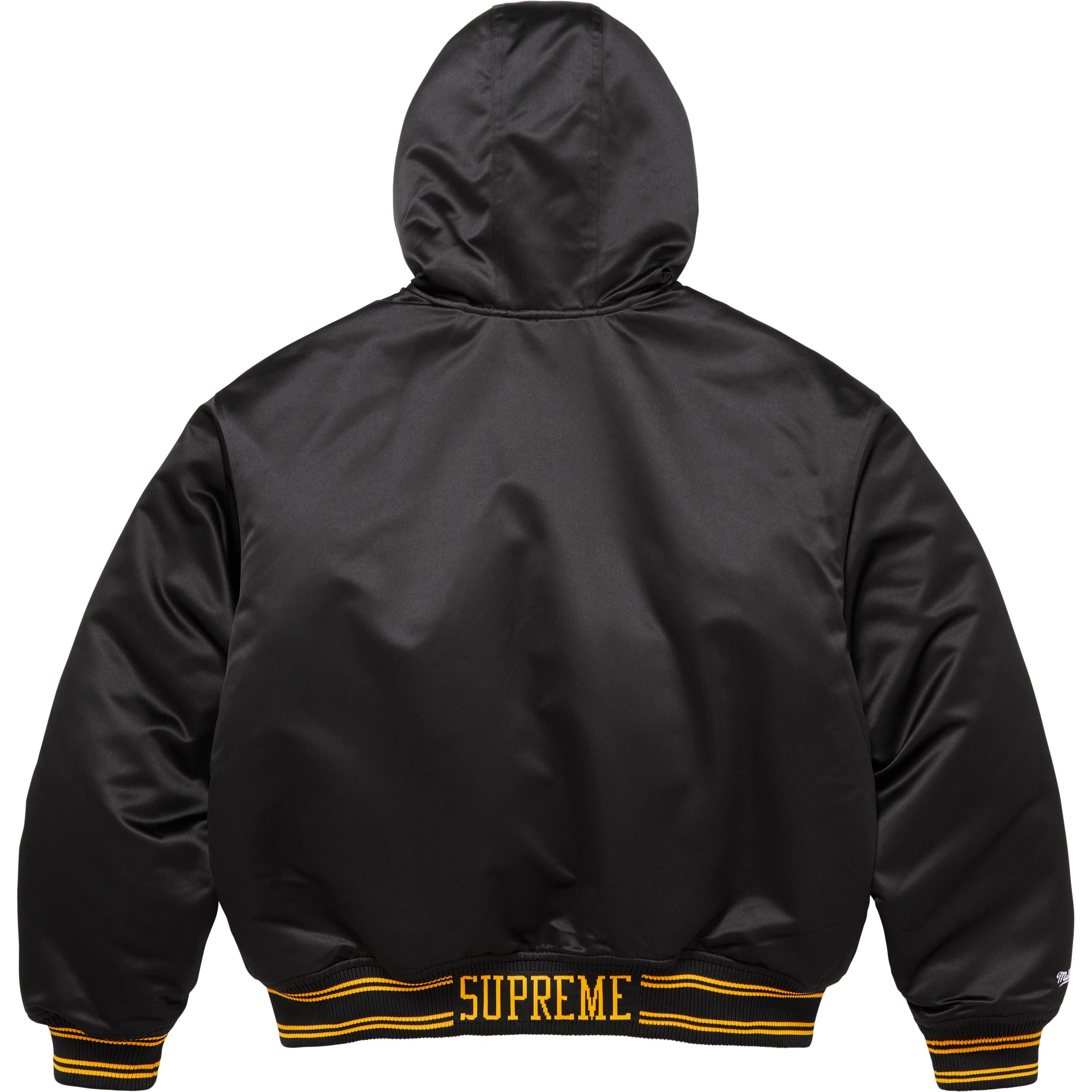 Supreme®/Mitchell & Ness® Lined Hooded Satin Varsity Jacket