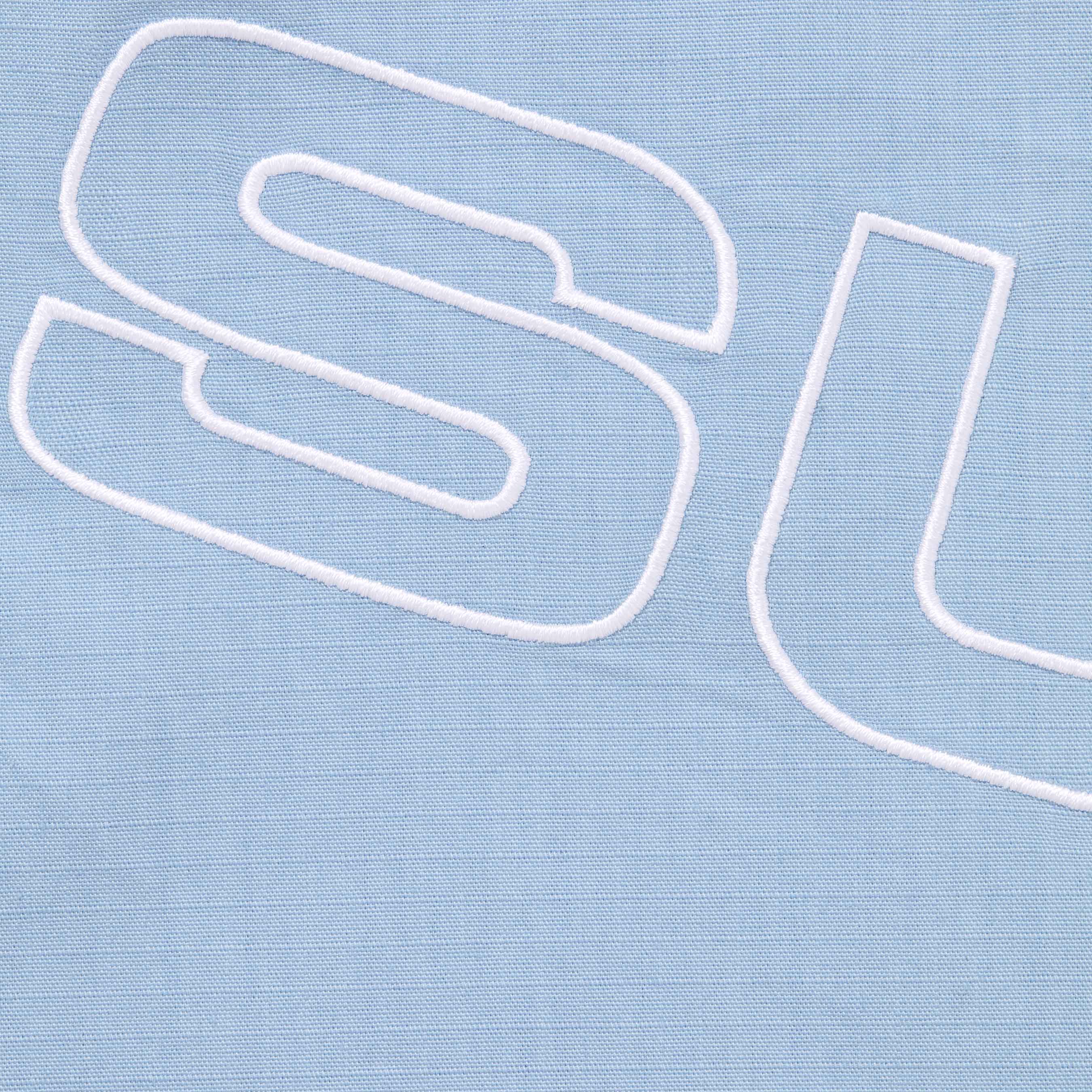 Spellout Embroidered Ripstop Track Jacket