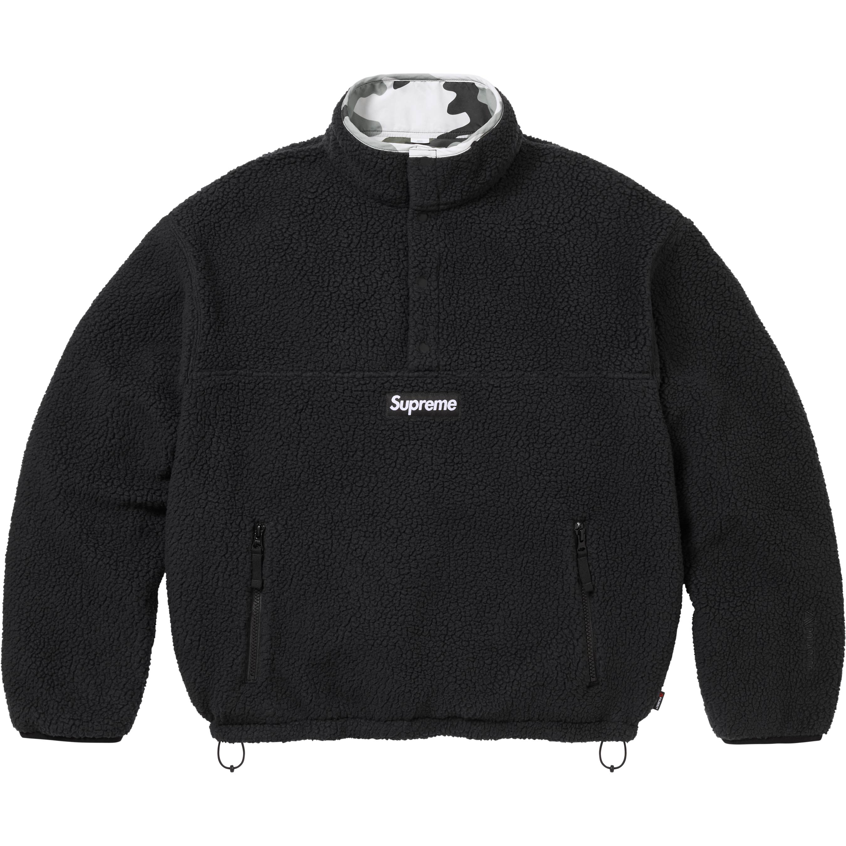 Polartec® Shearling Reversible Pullover