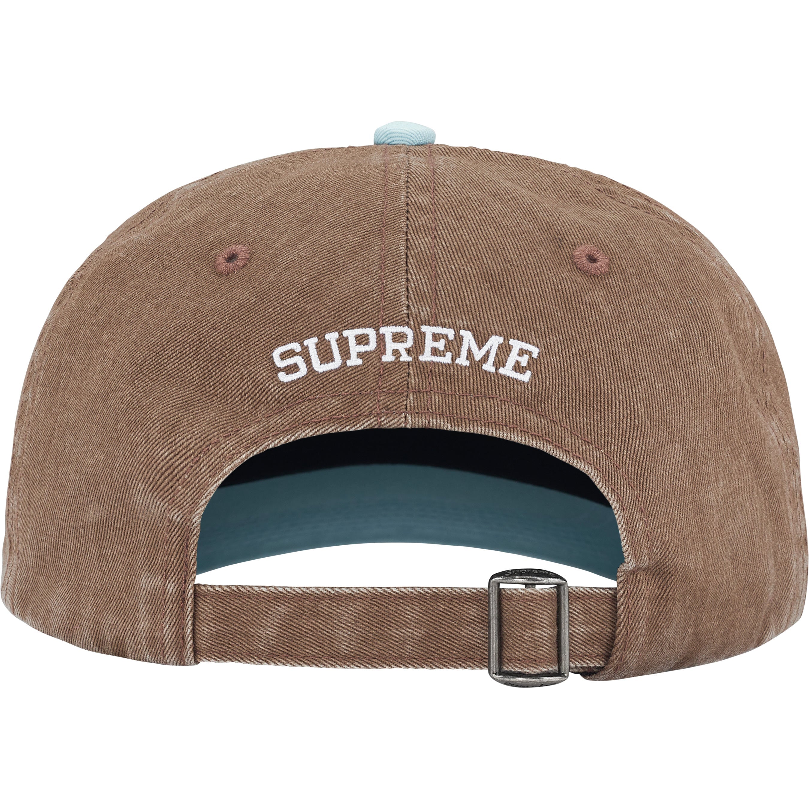 Pigment Coated 2-Tone S Logo 6-Panel