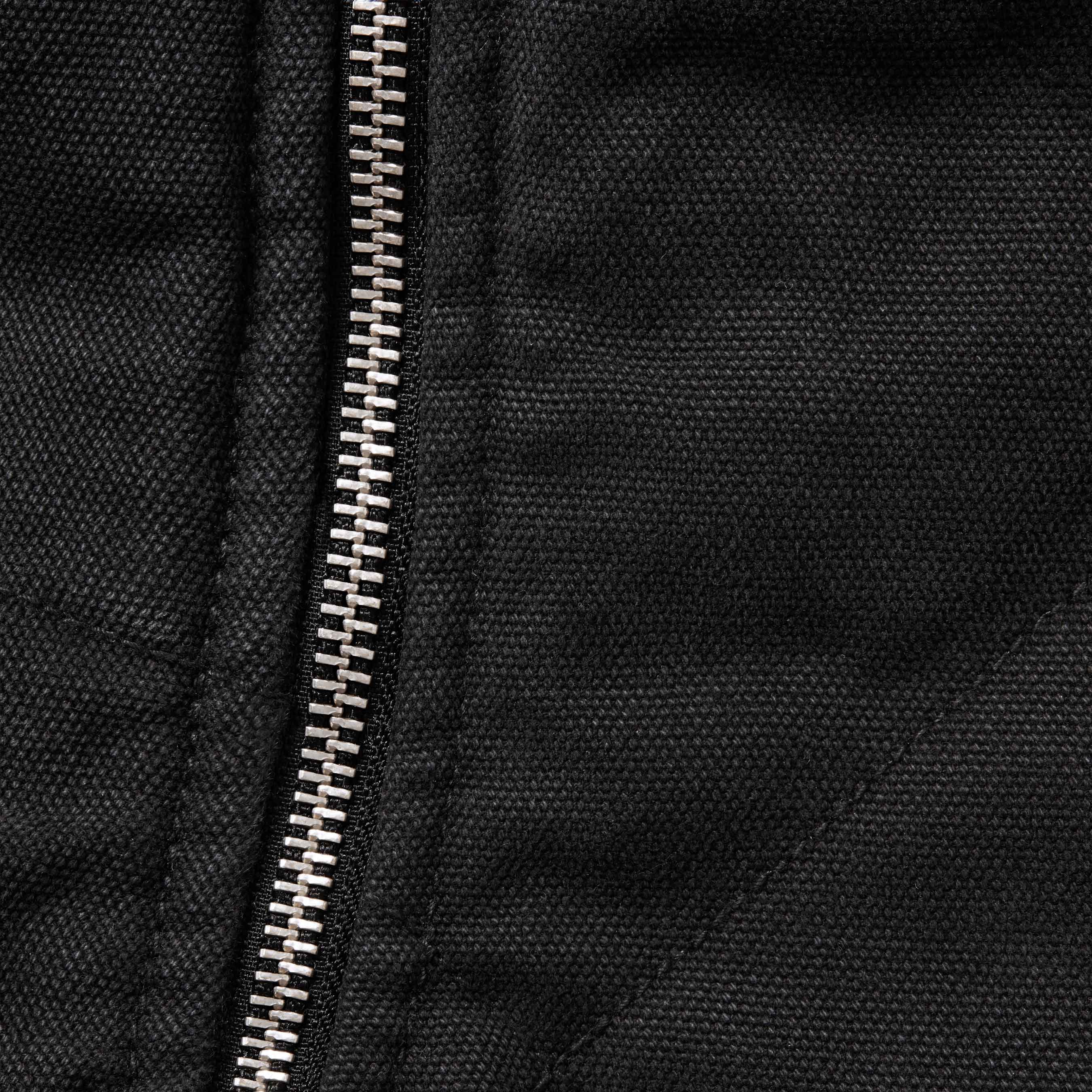 Zip-Off Sleeve Quilted Bomber Jacket