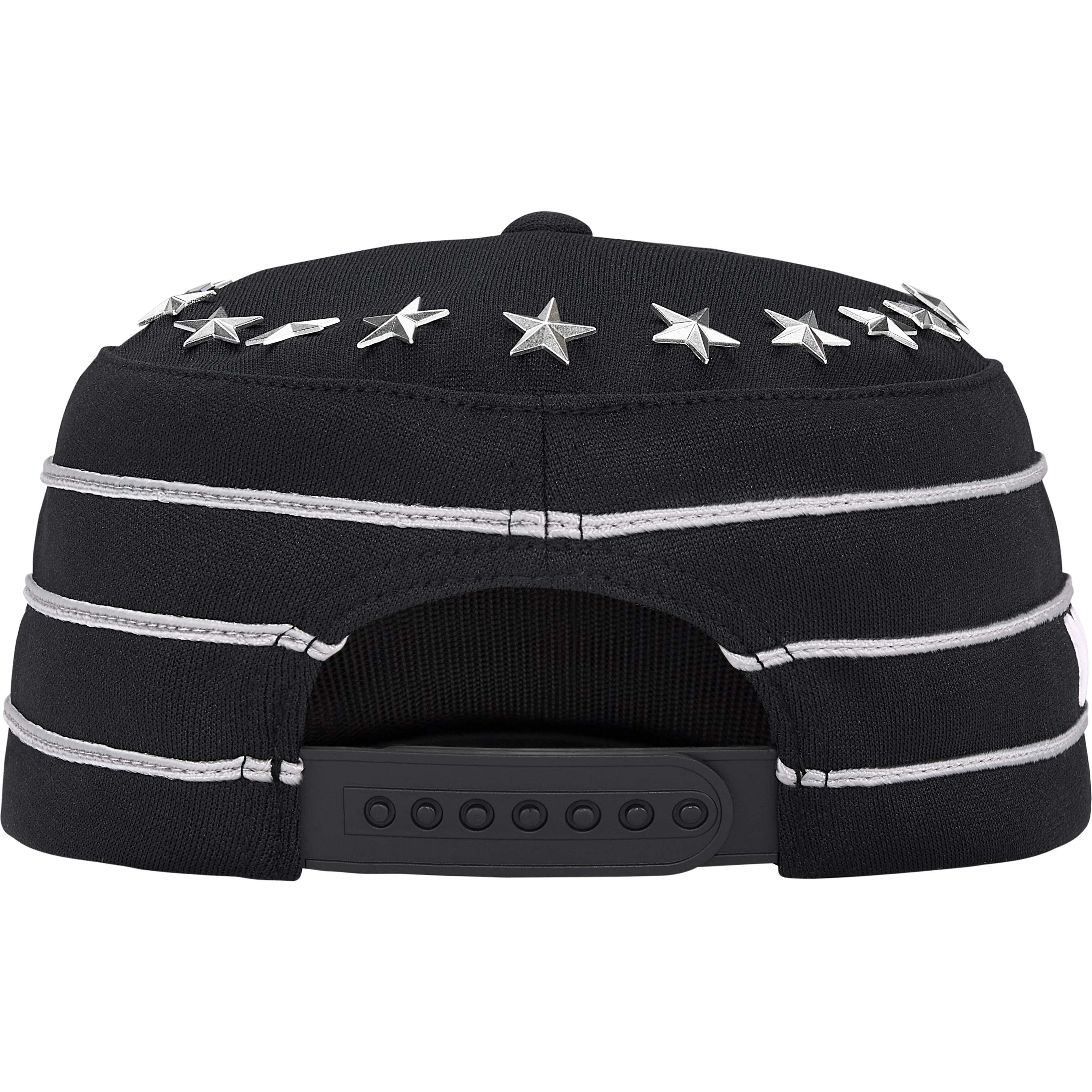 Stars Studded Pillbox Hat