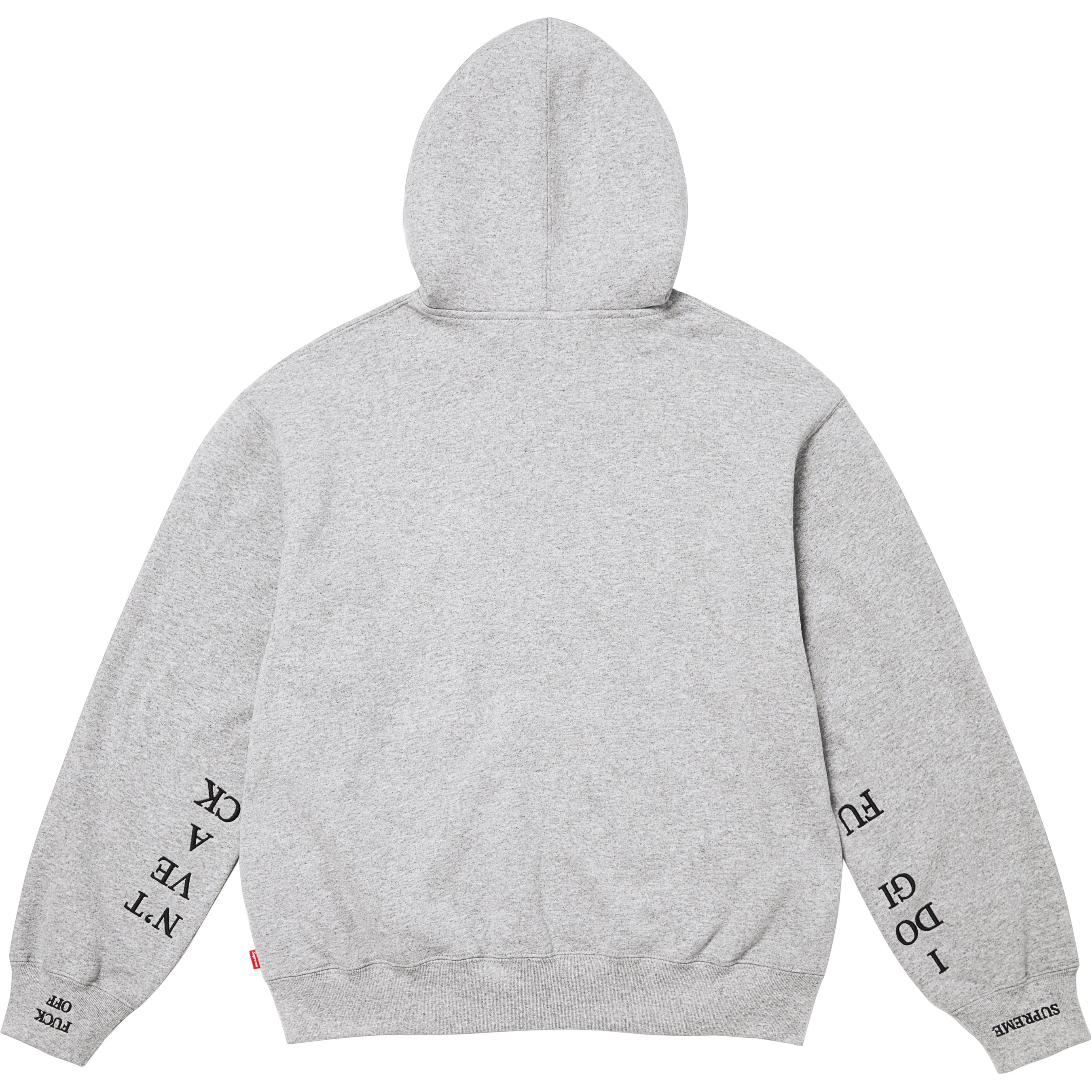 IDGAF Zip Up Hooded Sweatshirt