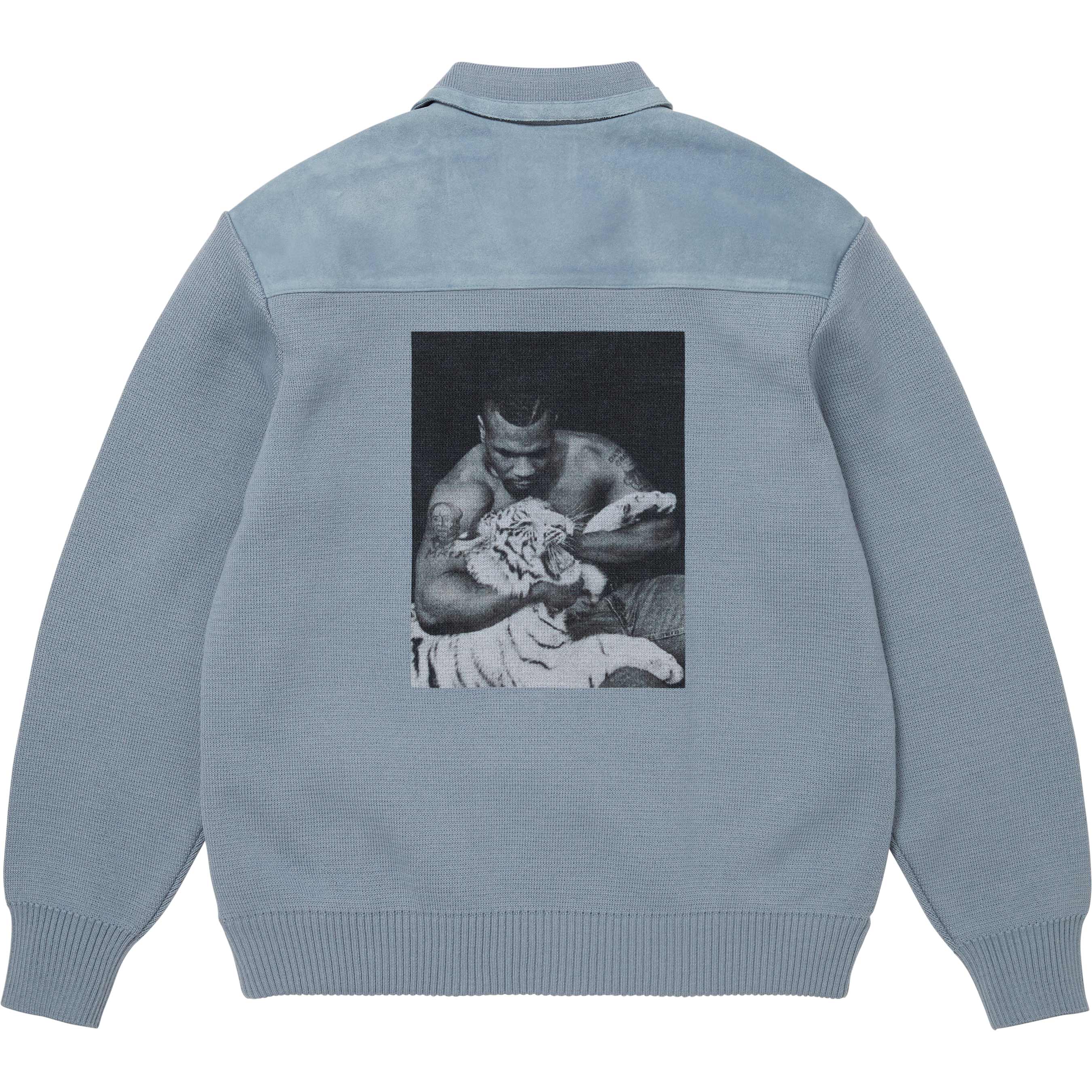 Supreme®/Martine Rose® Suede Zip Up Cardigan