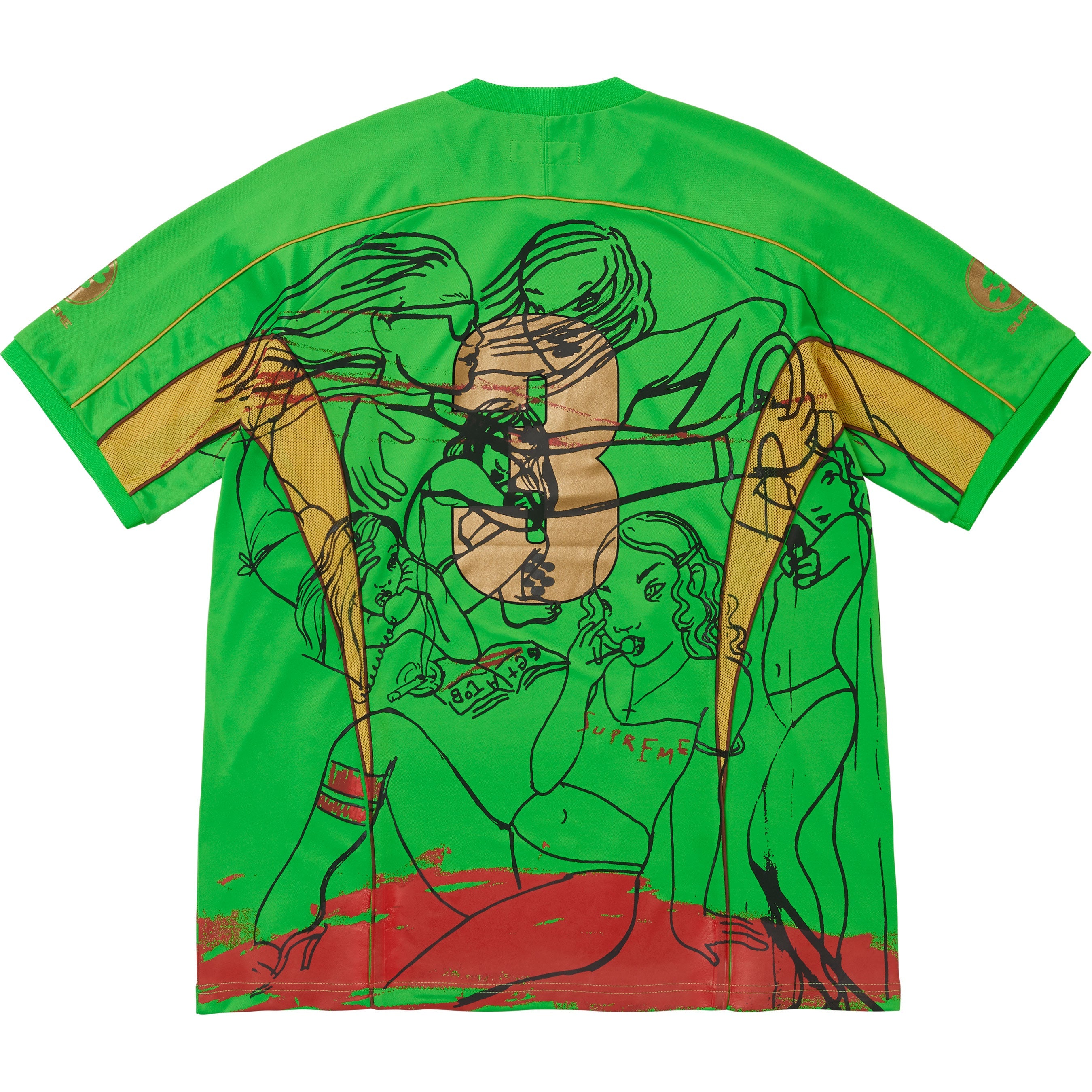 Supreme/Rita Ackermann Soccer Jersey