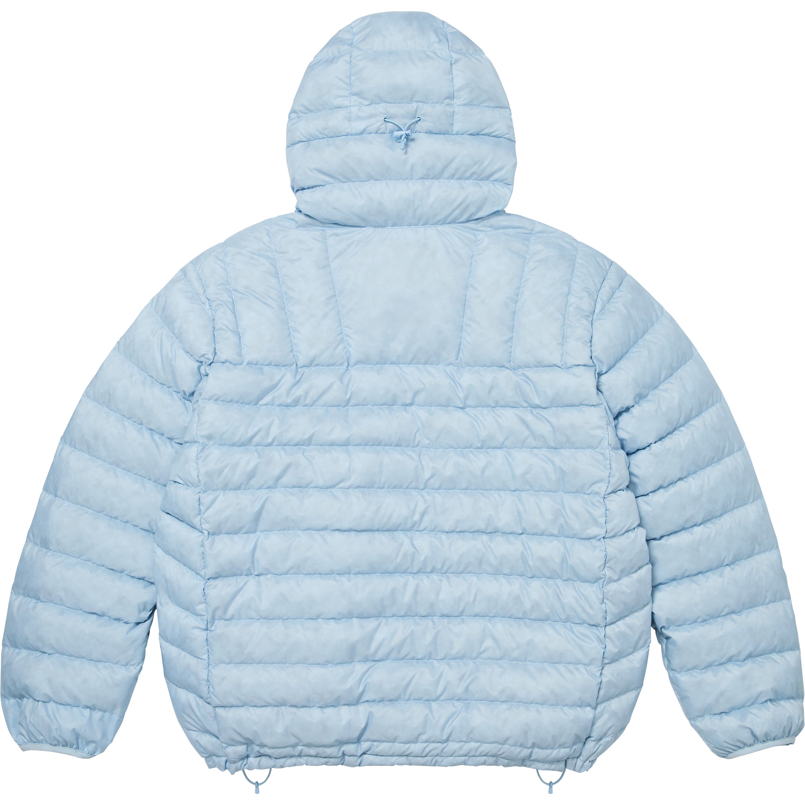 Micro Down Half Zip Hooded Pullover
