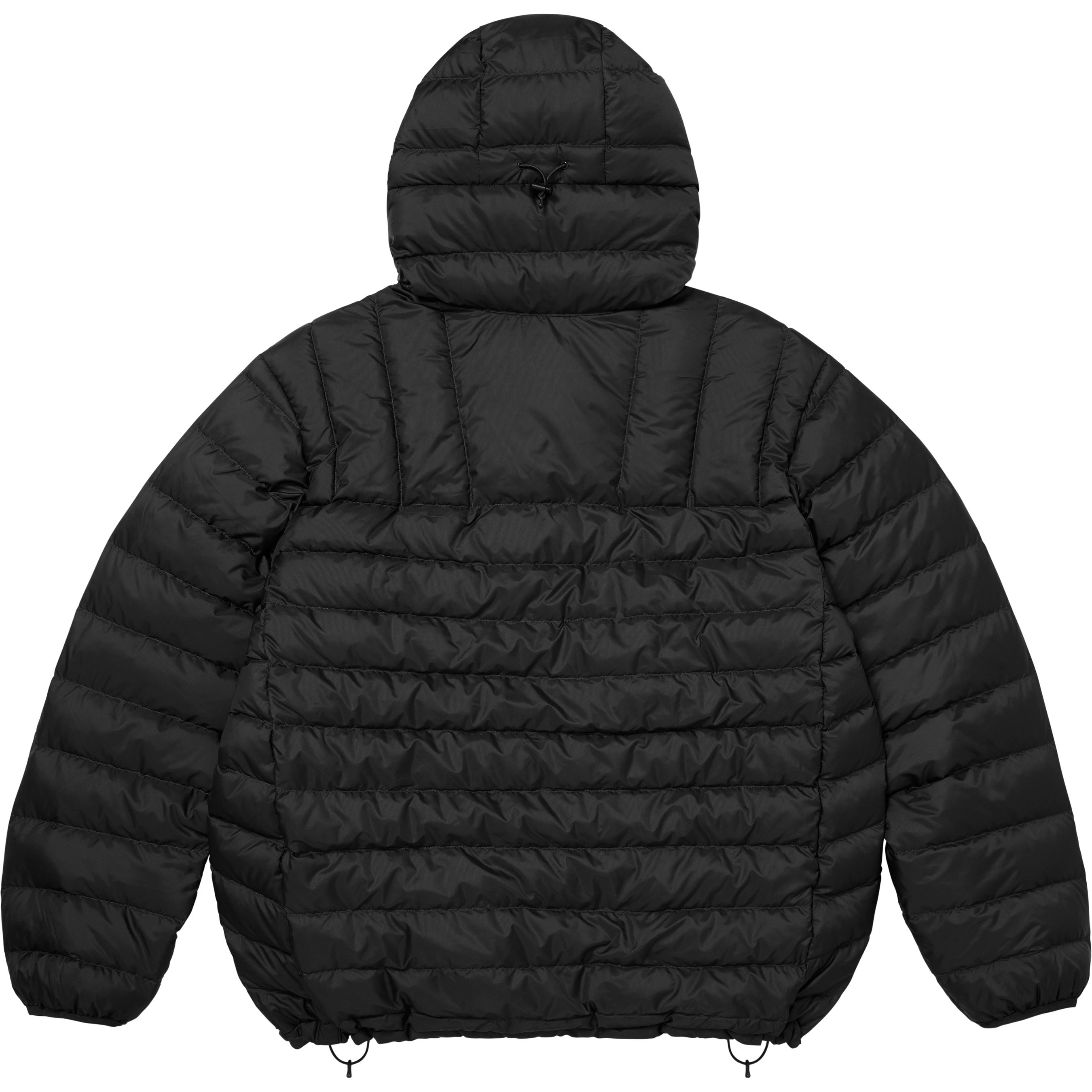 Micro Down Half Zip Hooded Pullover