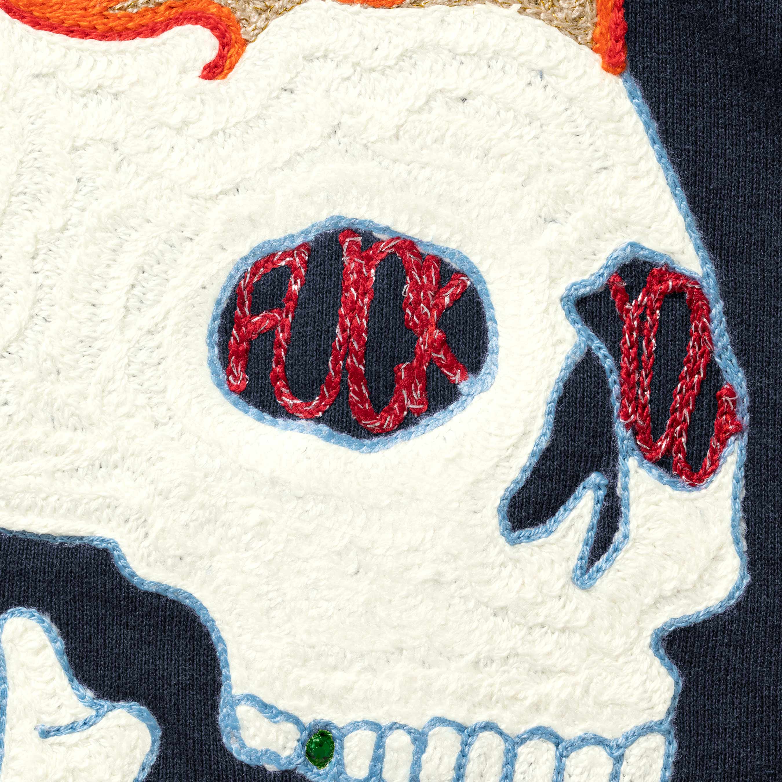 Fuck You Zip Up Hooded Sweatshirt
