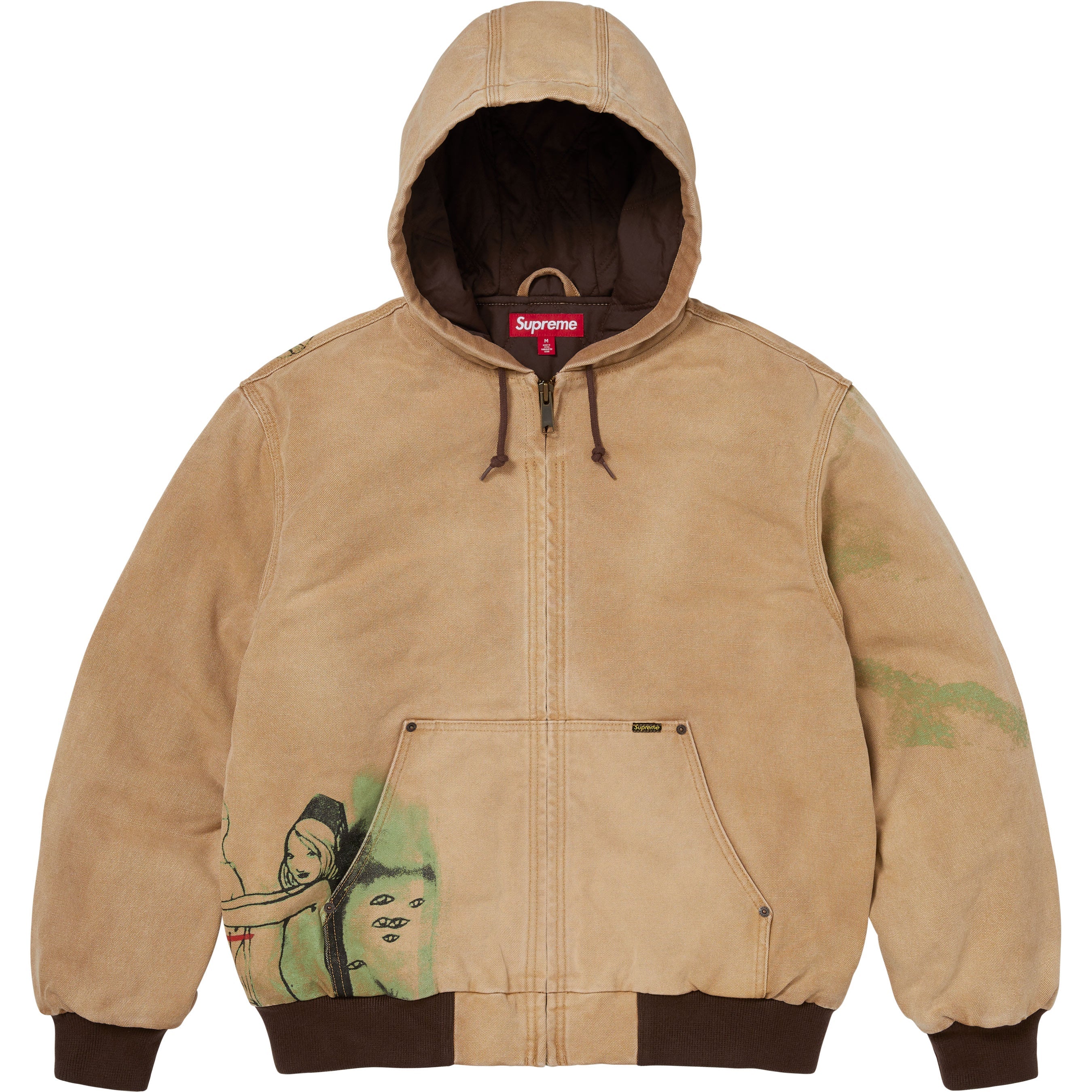Supreme/Rita Ackermann Hooded Work Jacket