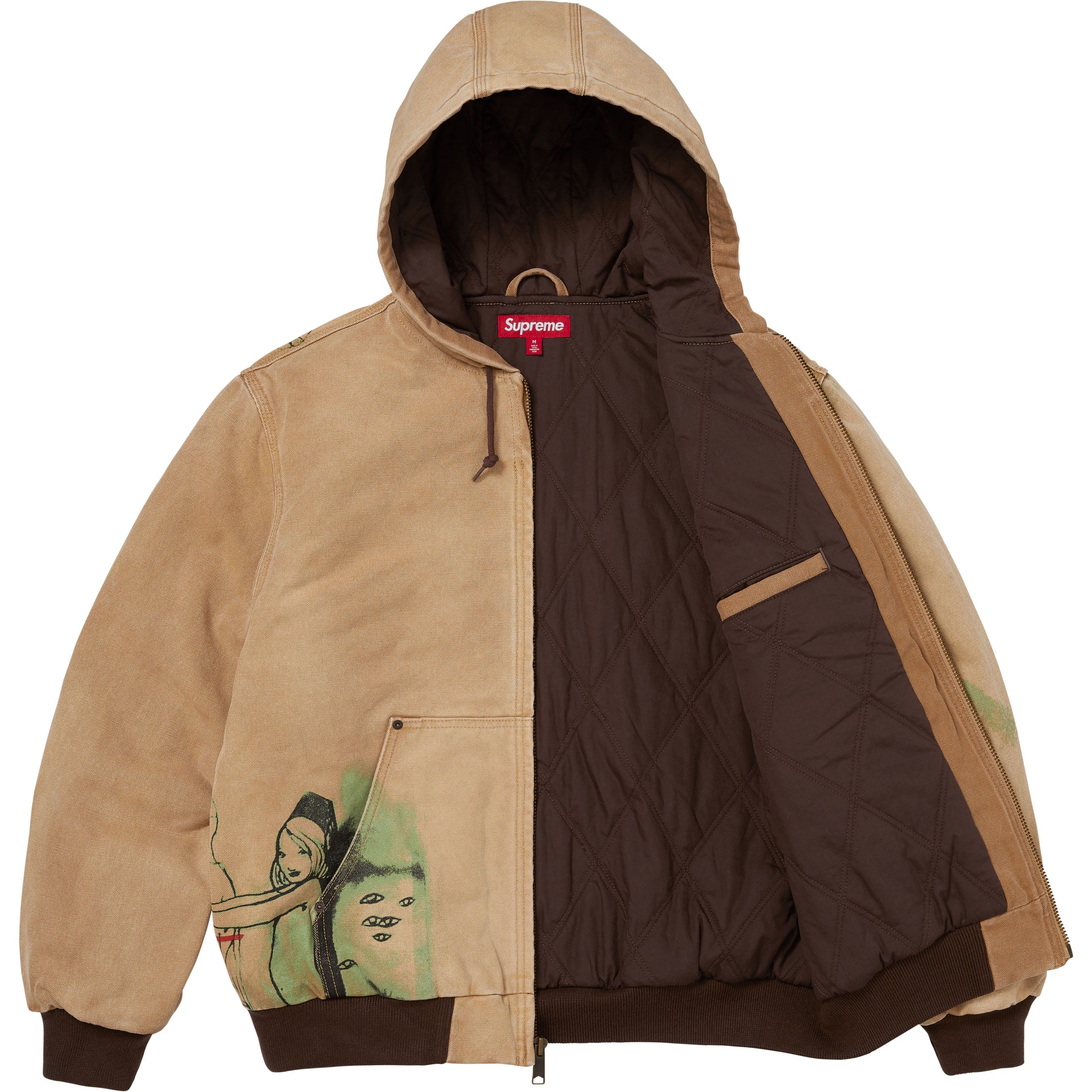 Supreme/Rita Ackermann Hooded Work Jacket