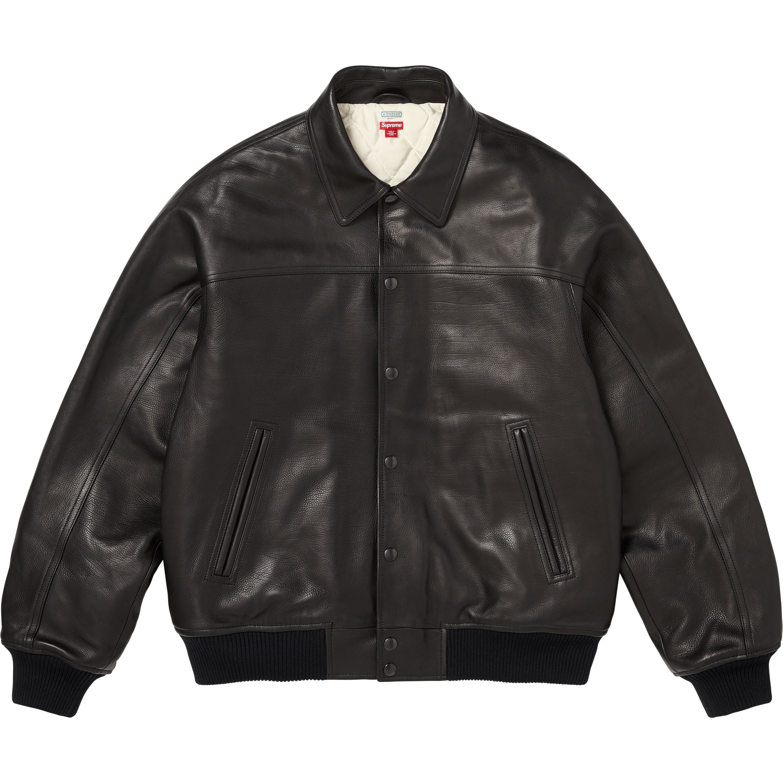 Supreme®/A.PRESSE Leather Jacket