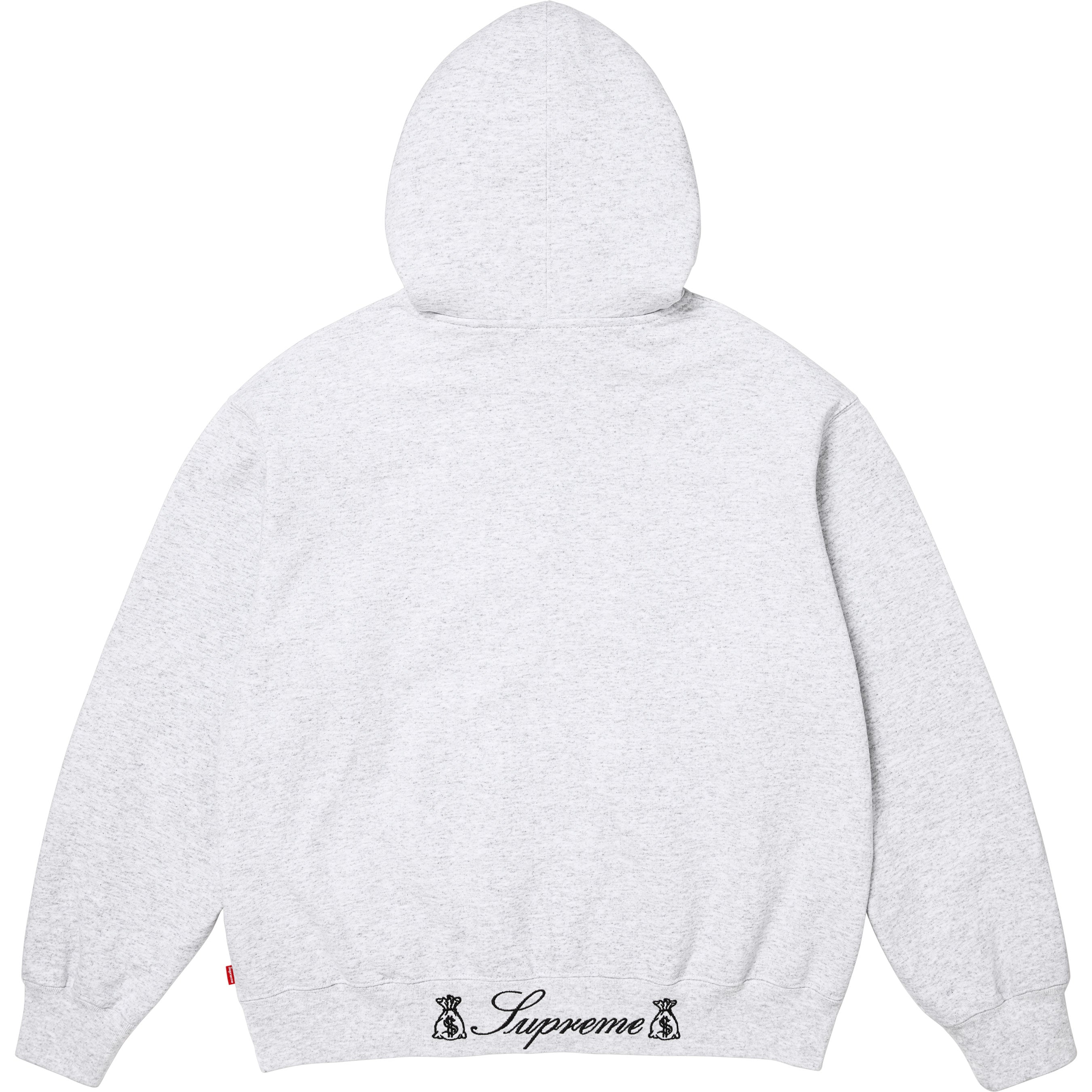 God Over Money Zip Up Hooded Sweatshirt