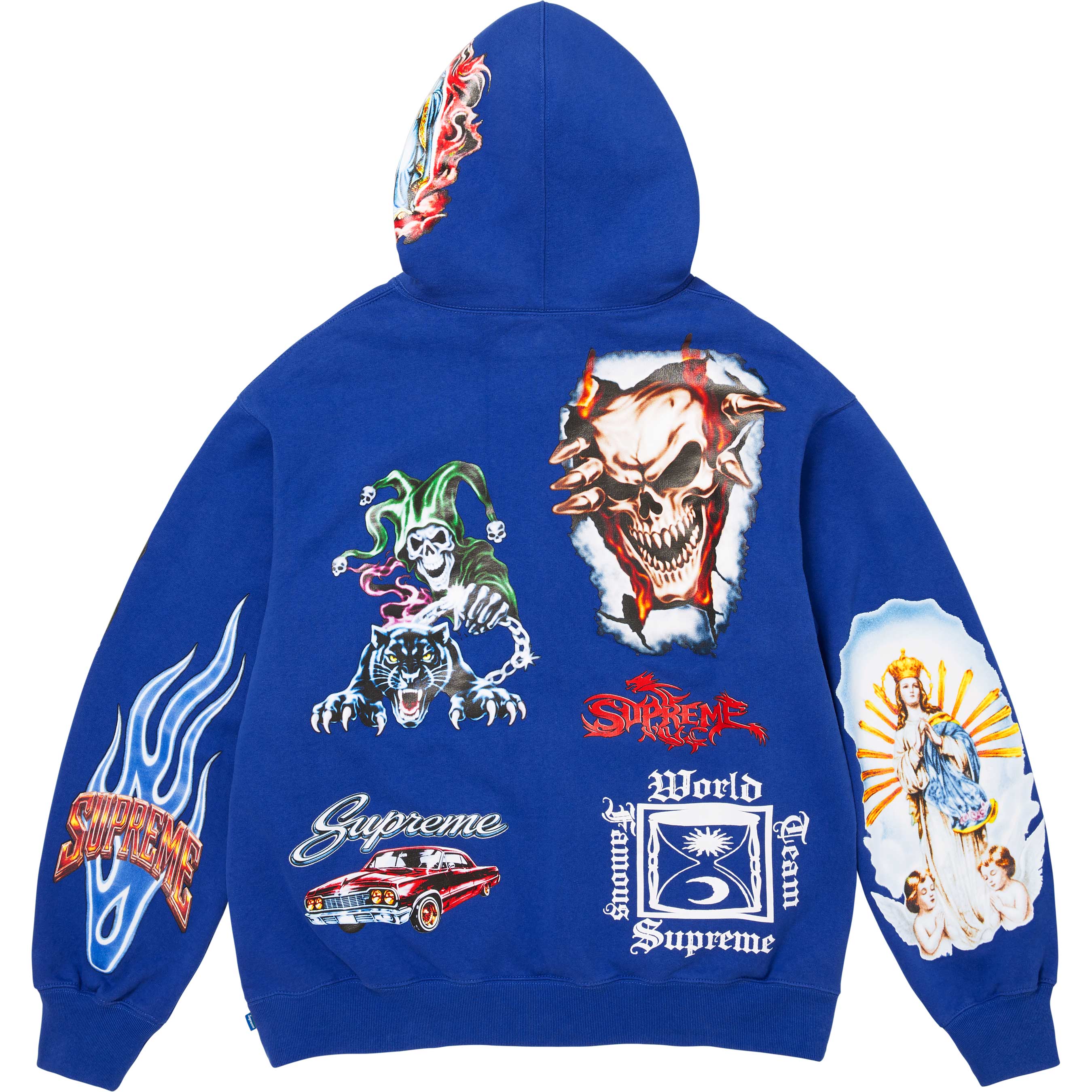 Stickers Hooded Sweatshirt