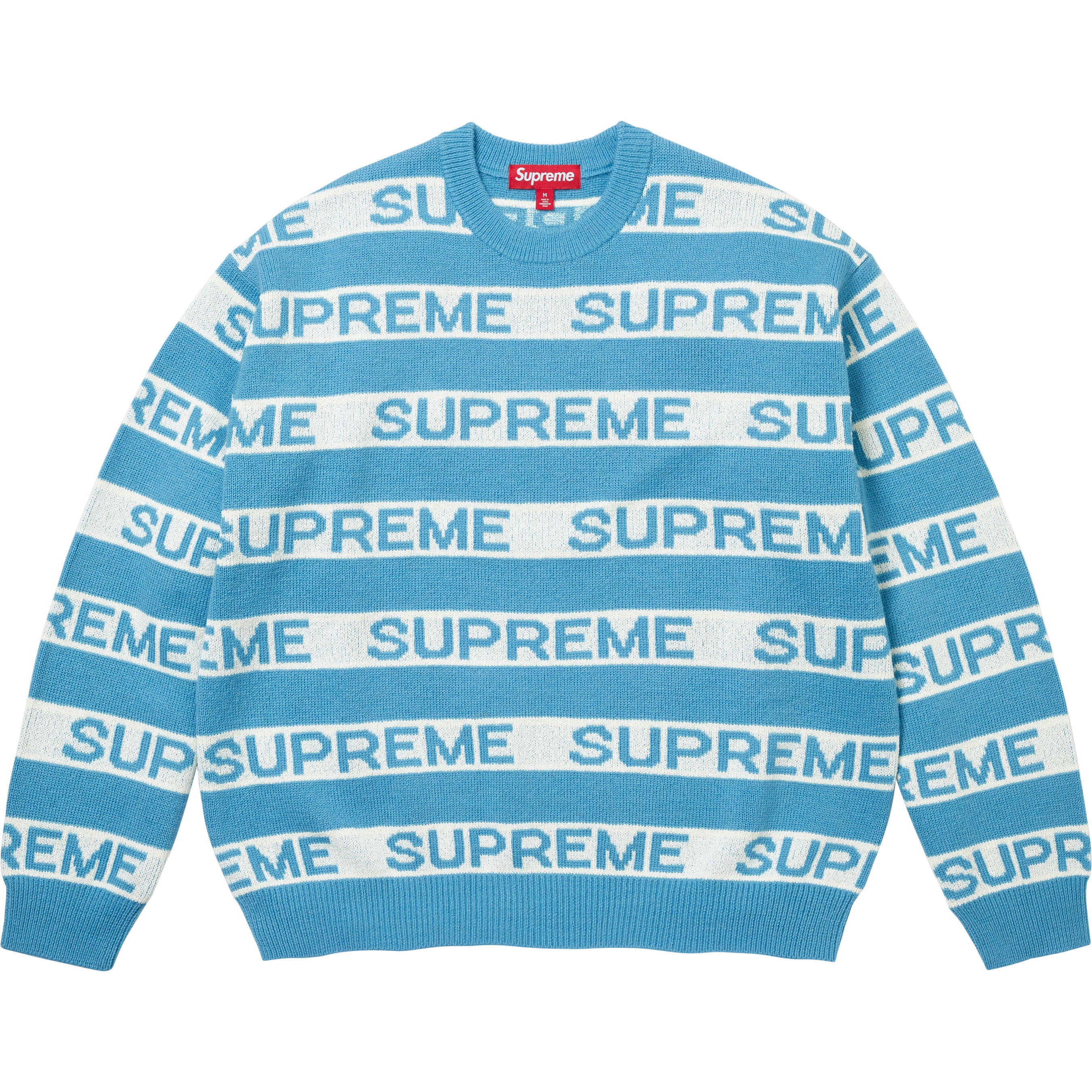 Stripe Logo Sweater