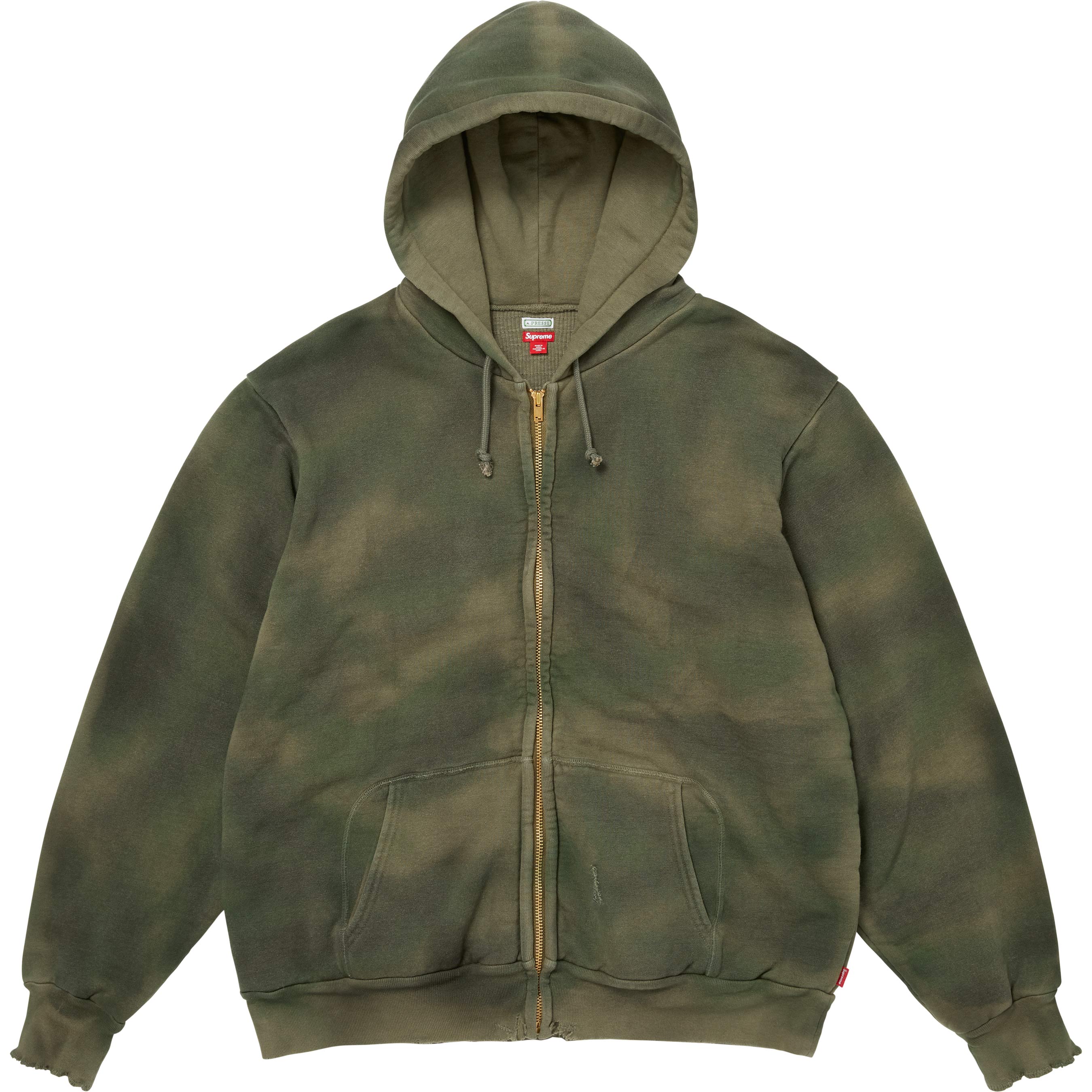 Supreme®/A.PRESSE Vintage Zip Up Hooded Sweatshirt
