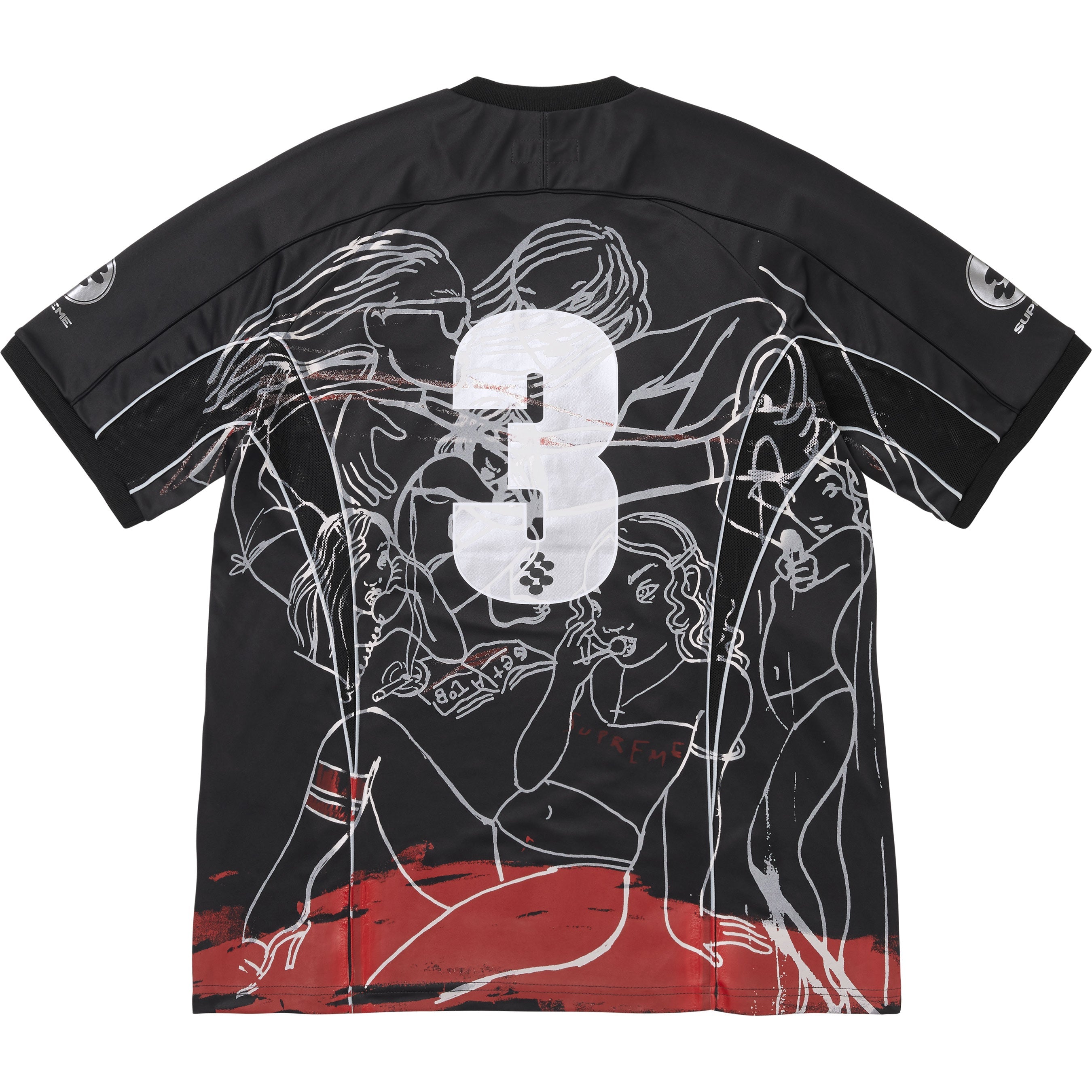 Supreme/Rita Ackermann Soccer Jersey
