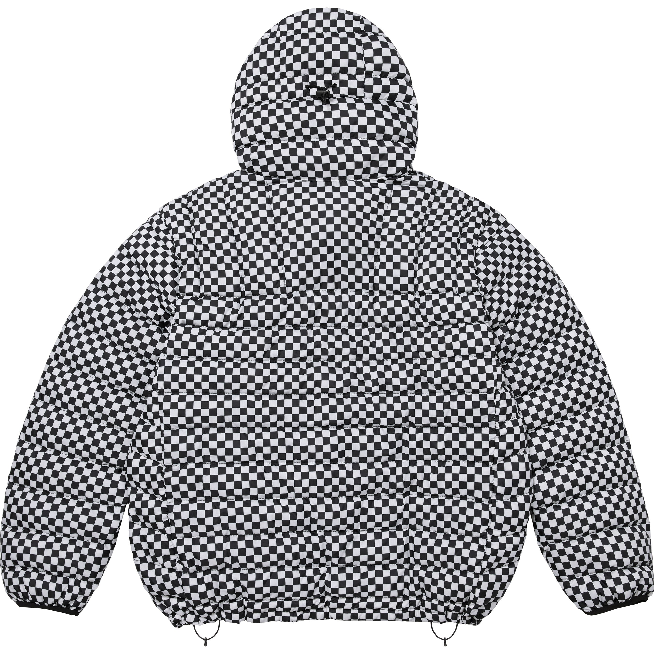 Micro Down Half Zip Hooded Pullover