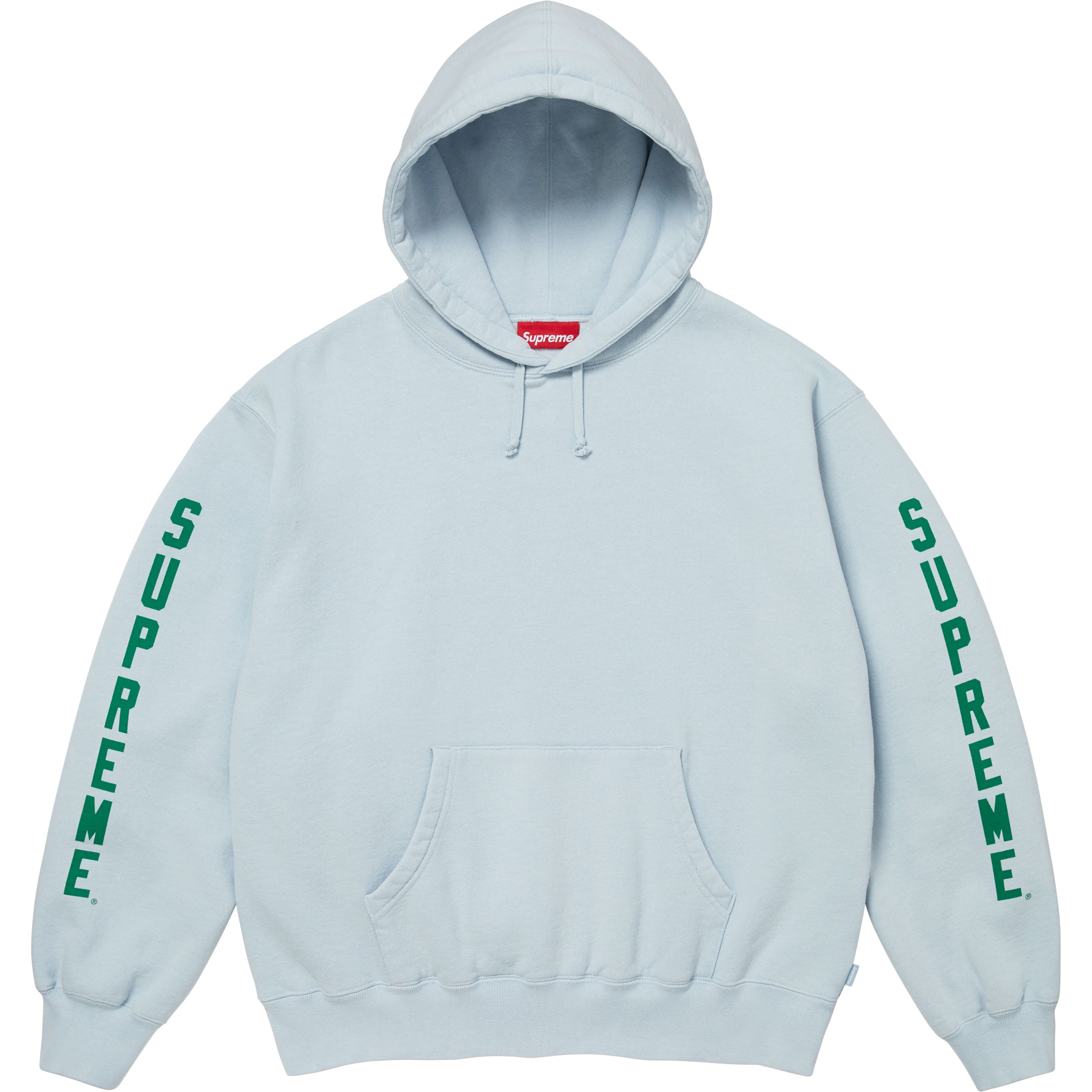 Washed Logo Hooded Sweatshirt