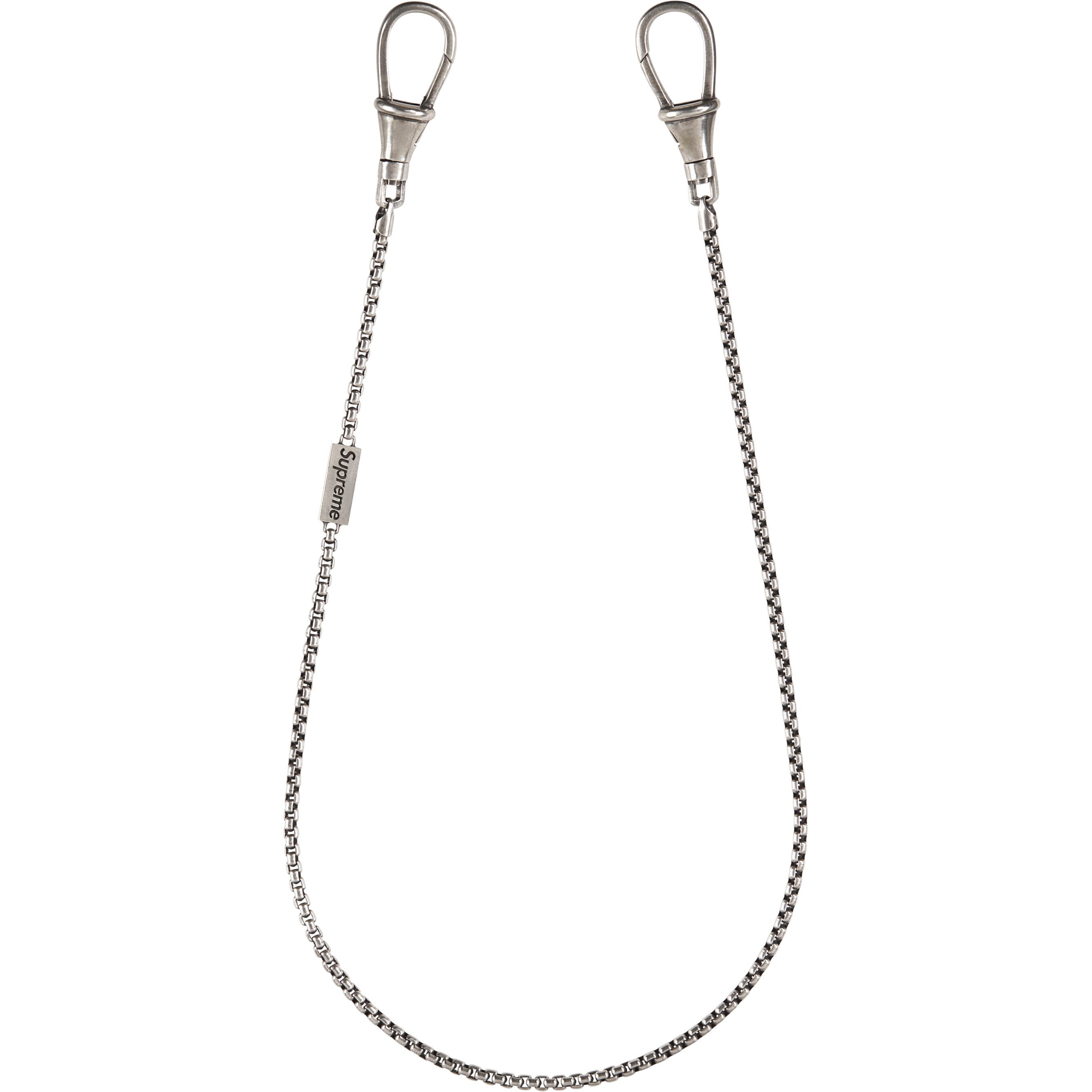 Supreme®/A.PRESSE Sterling Silver Classic Key Chain
